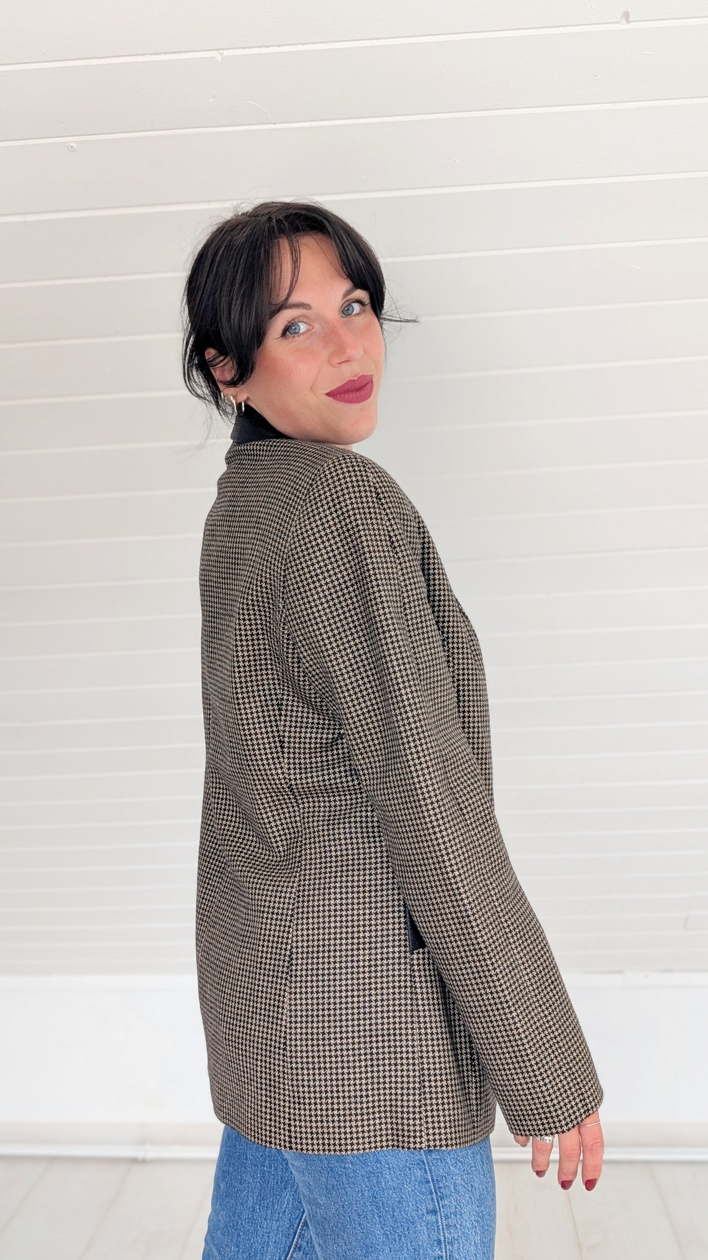 Blazer 80s pure laine T38