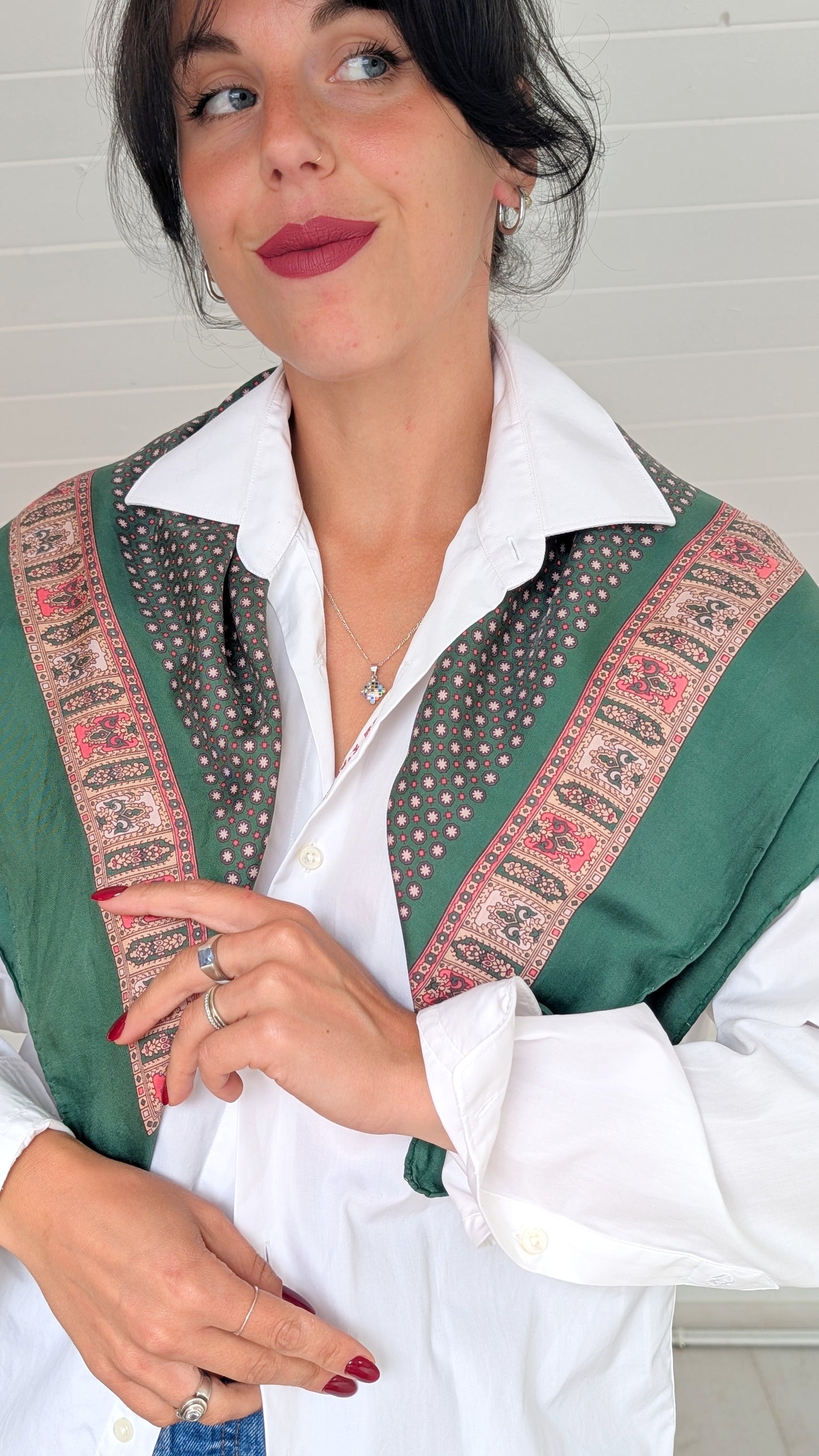 Foulard pure soie