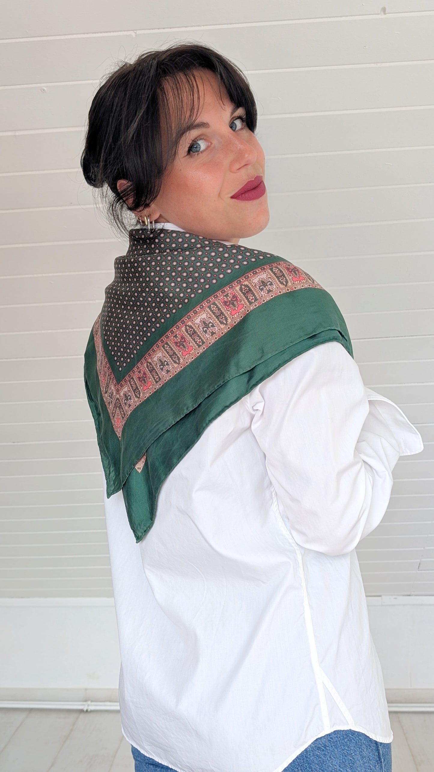 Foulard pure soie