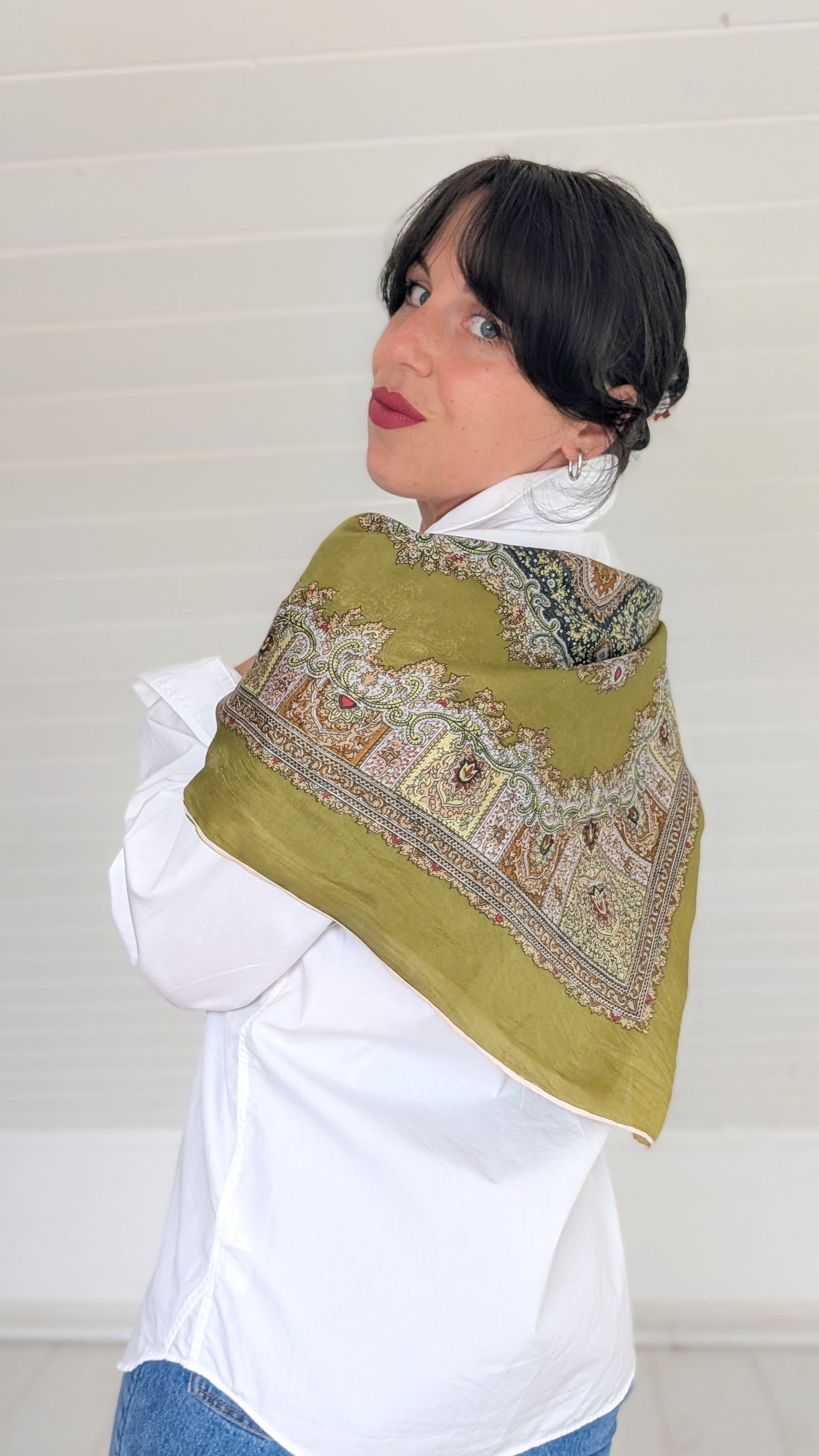 Foulard pure soie