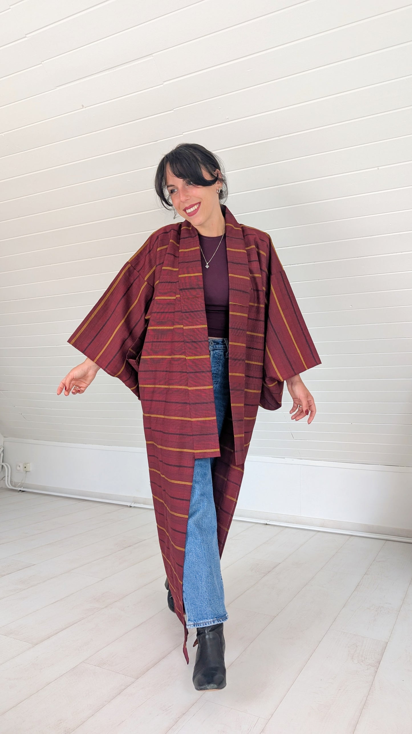 Kimono ancien laine