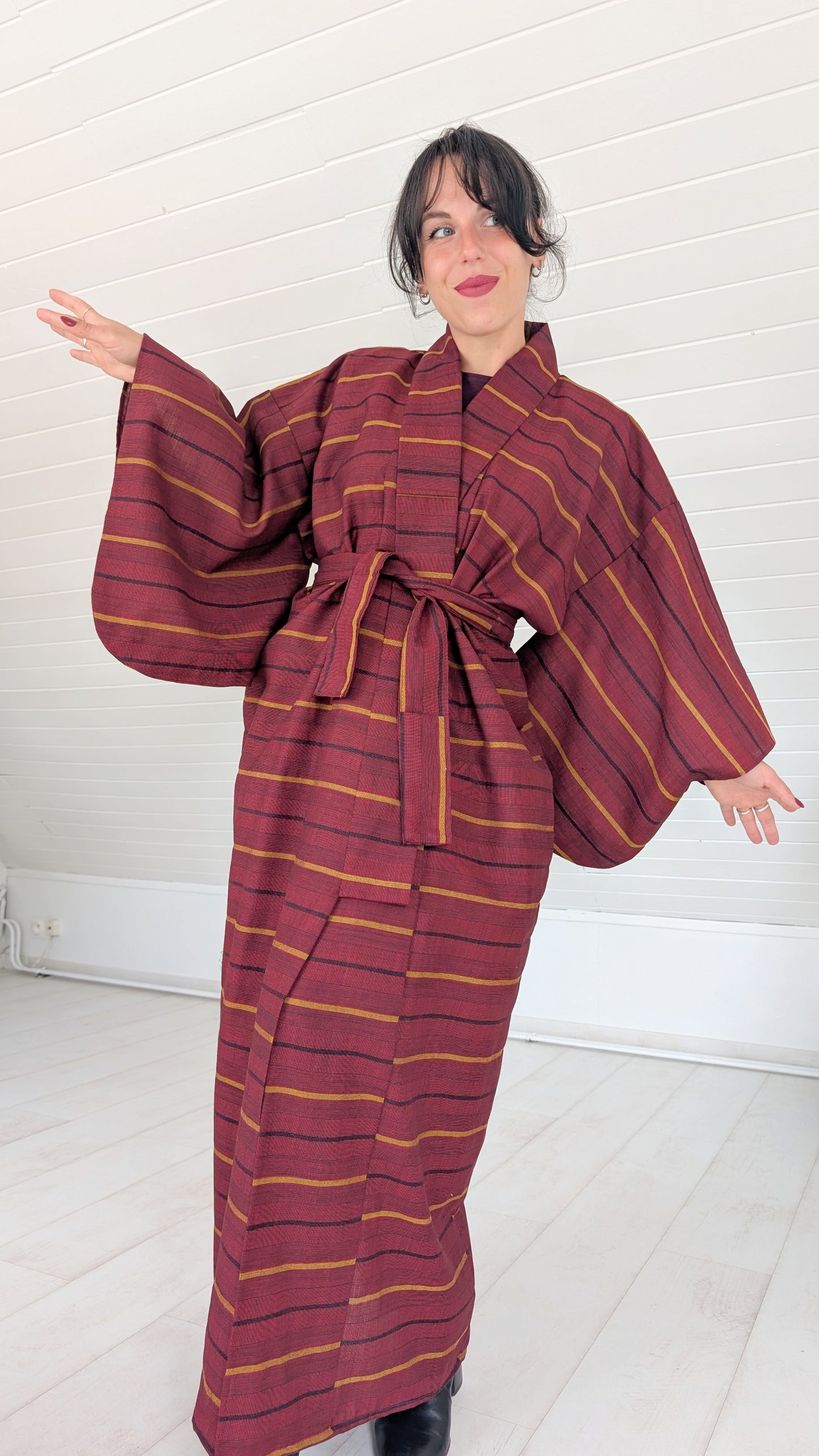 Kimono ancien laine