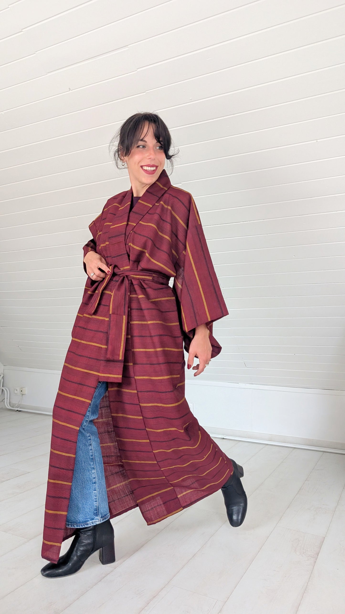 Kimono ancien laine