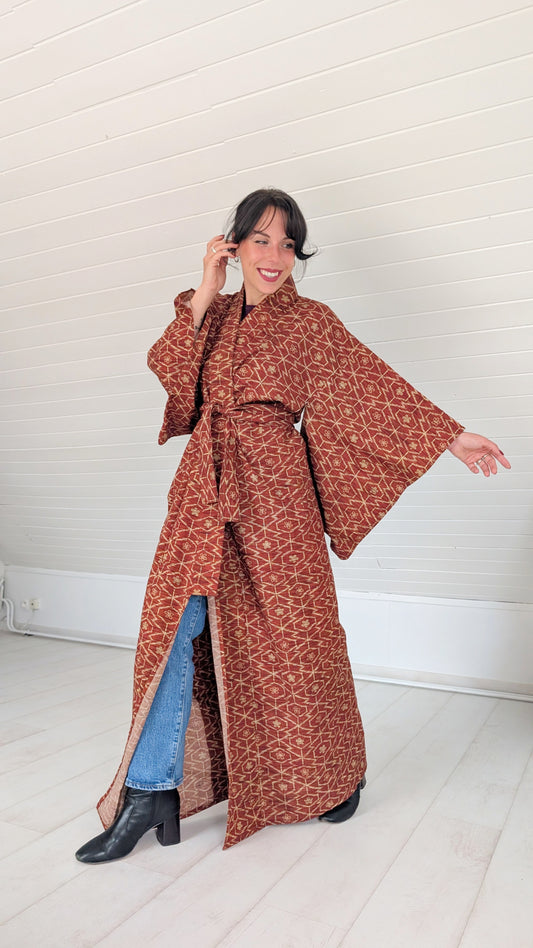Kimono ancien laine