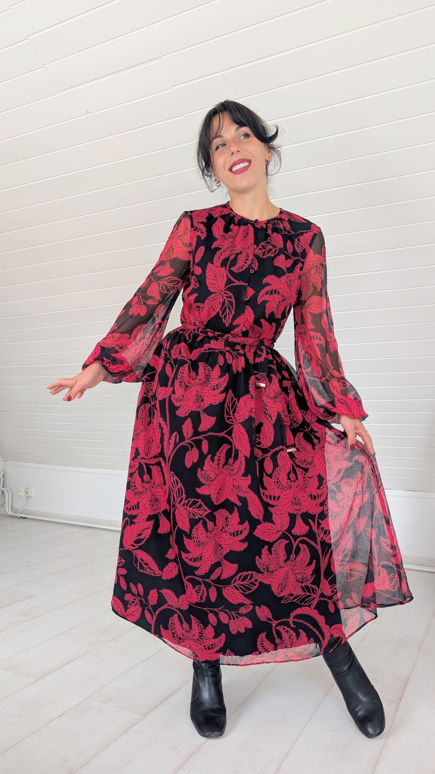 Robe soie Ted Baker T40