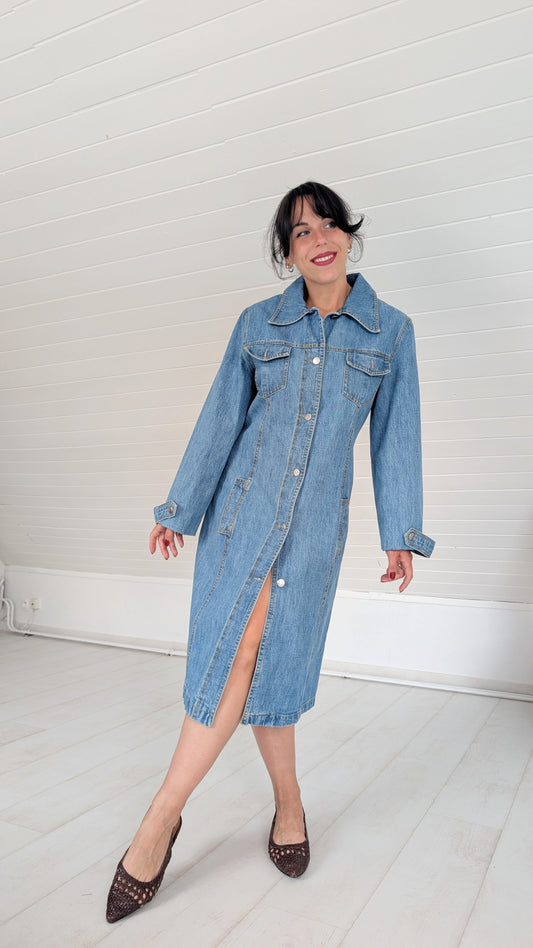 Robe denim T40