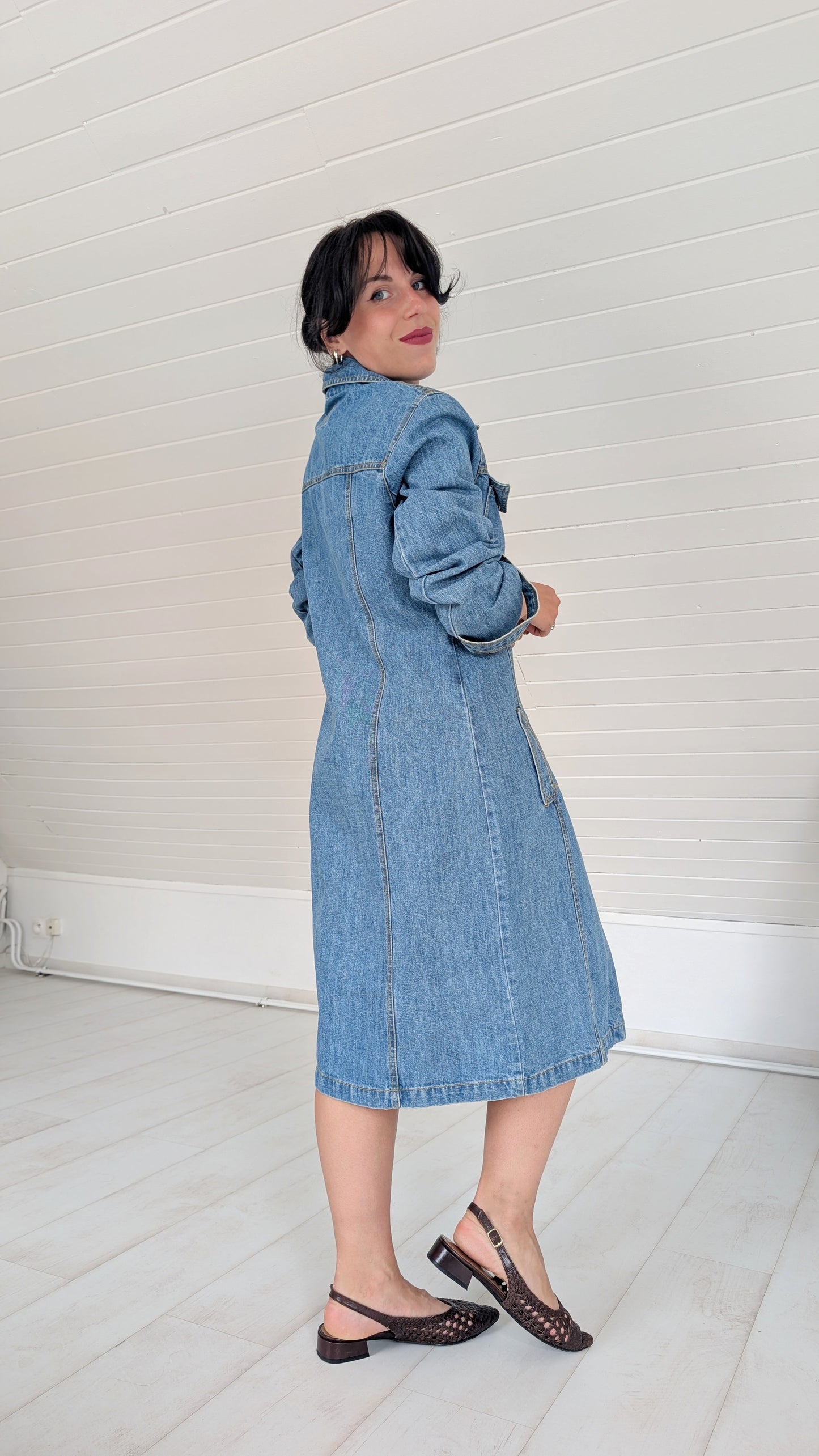 Robe denim T40