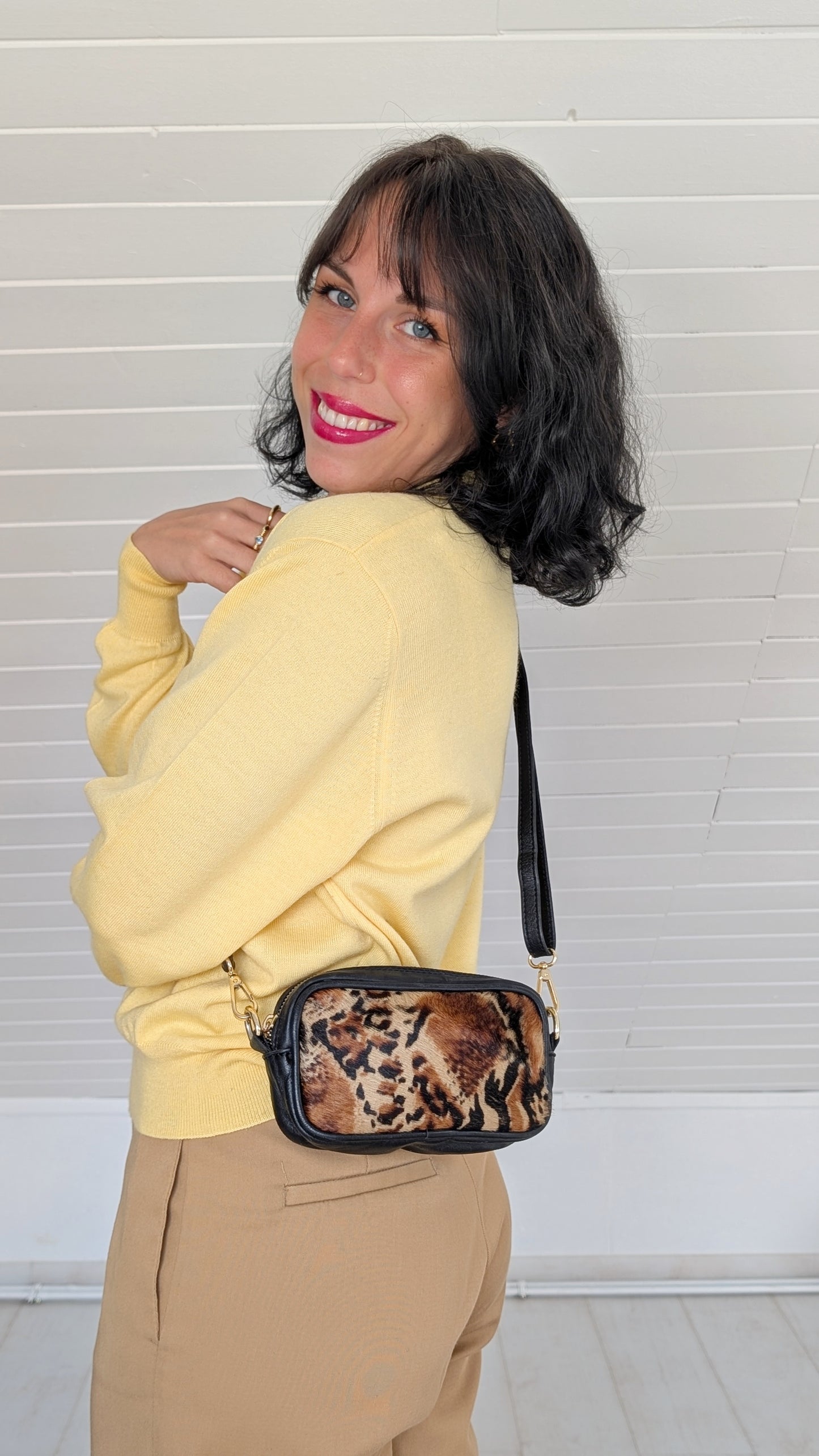 Sac bandoulière en cuir