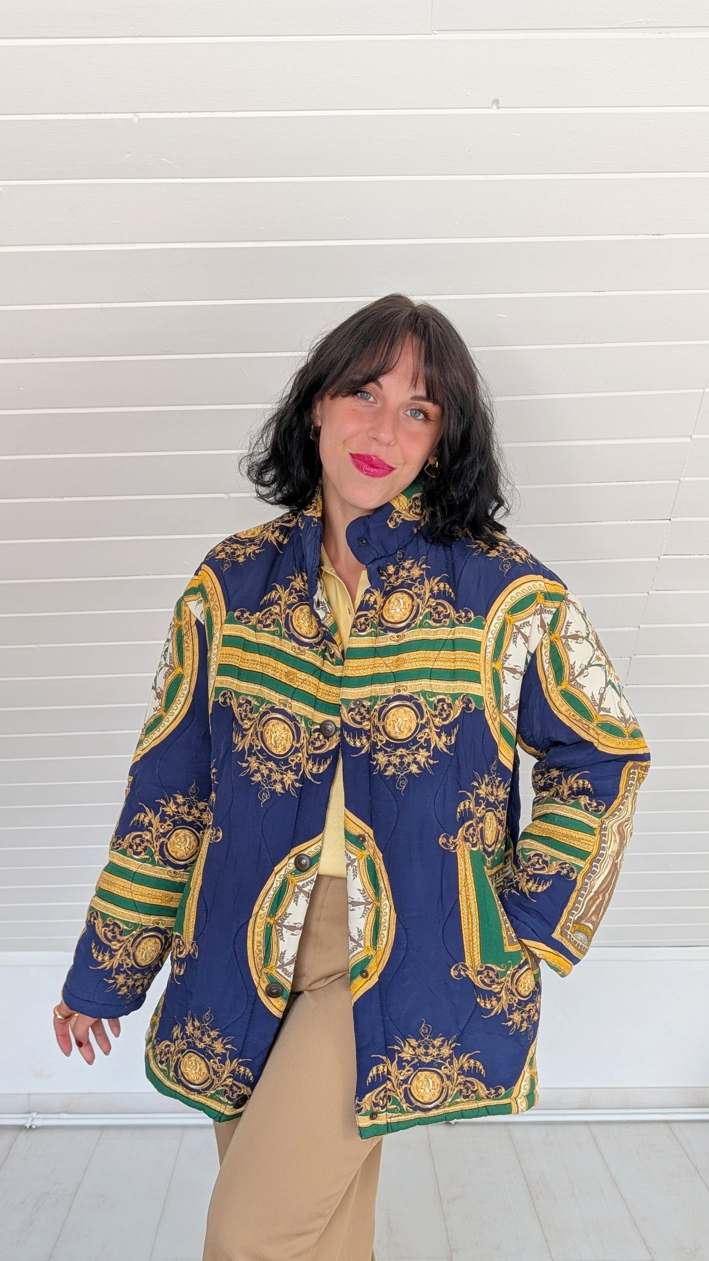 Veste 80s viscose T40-42