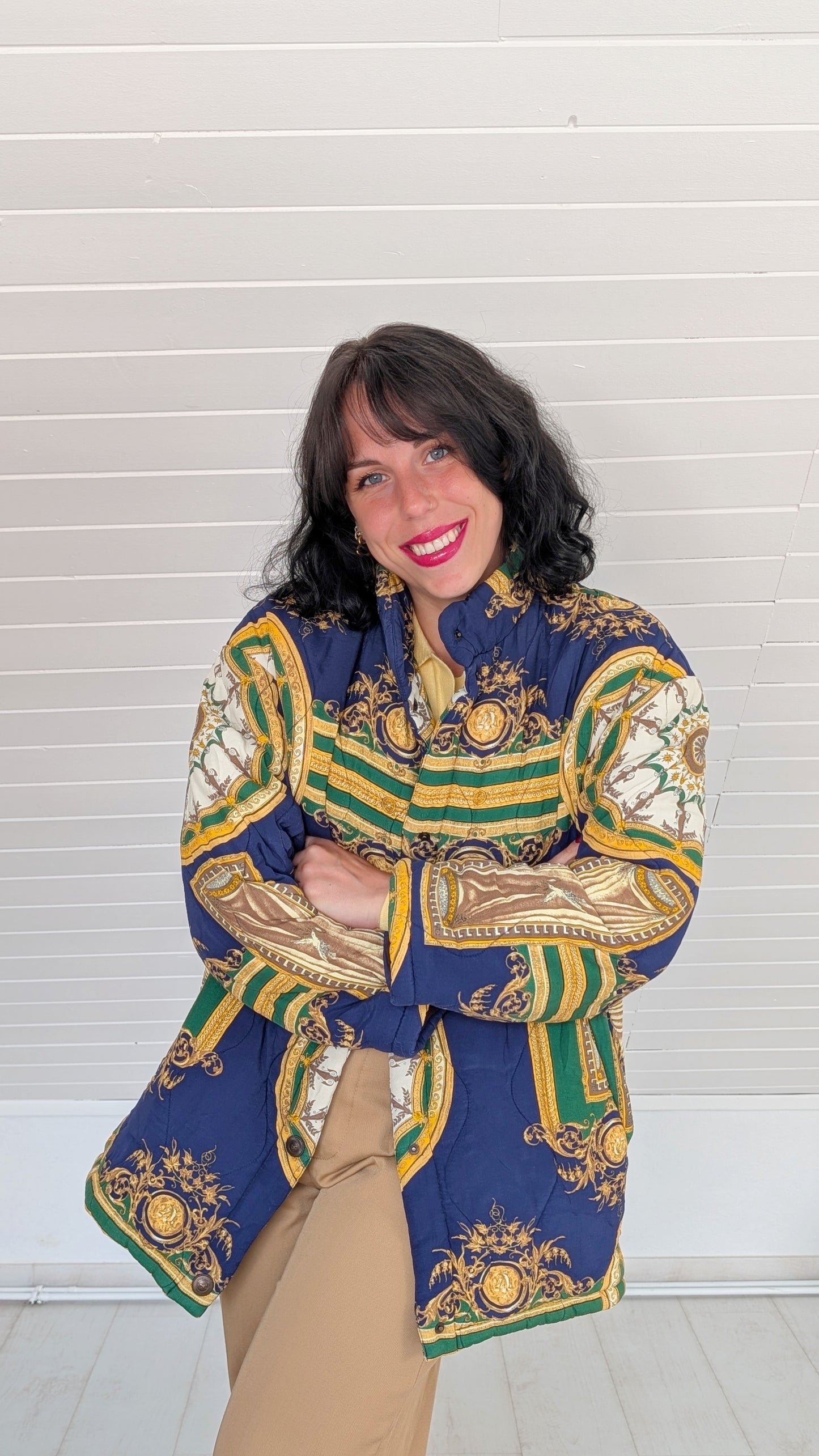 Veste 80s viscose T40-42