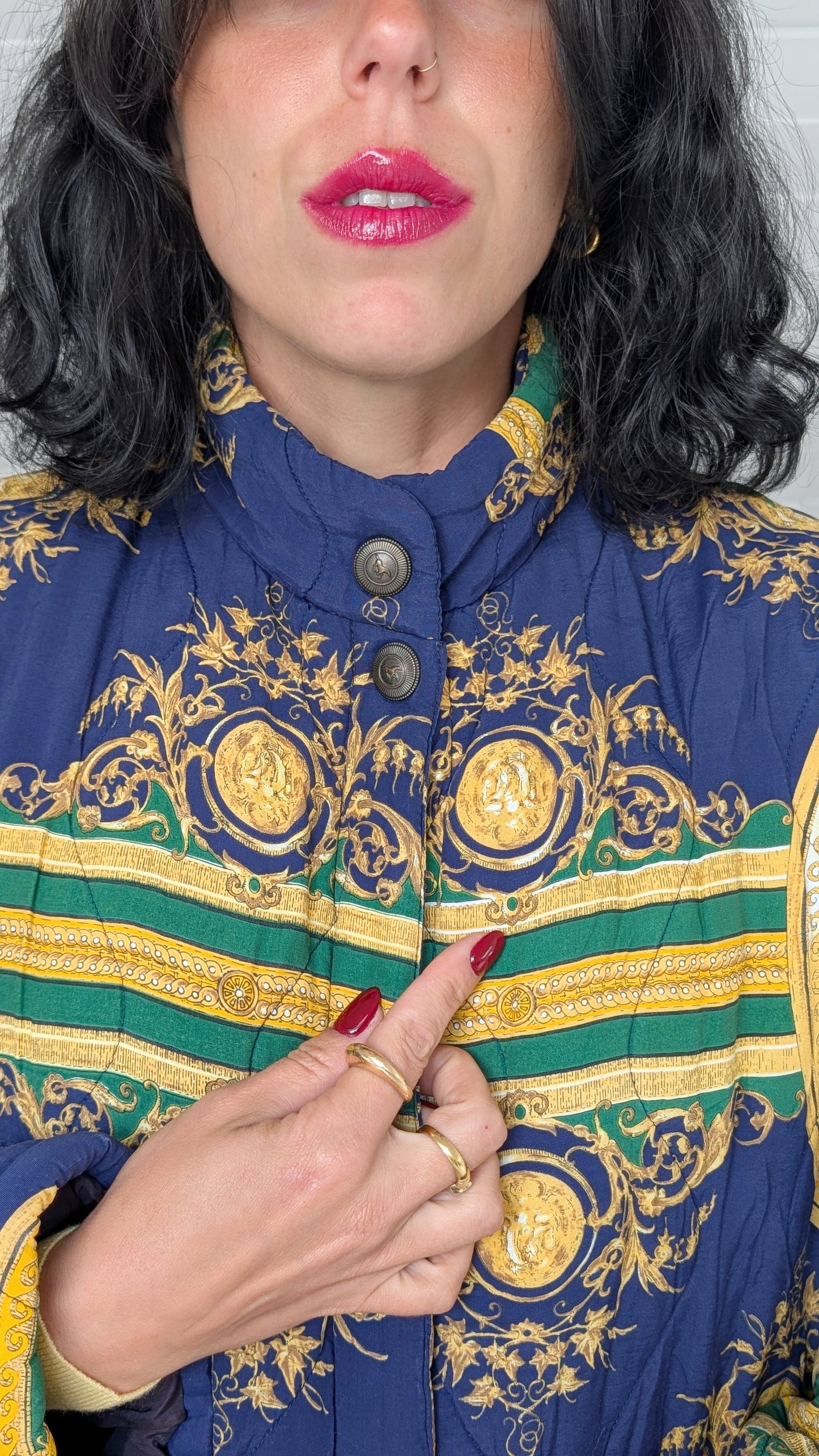 Veste 80s viscose T40-42