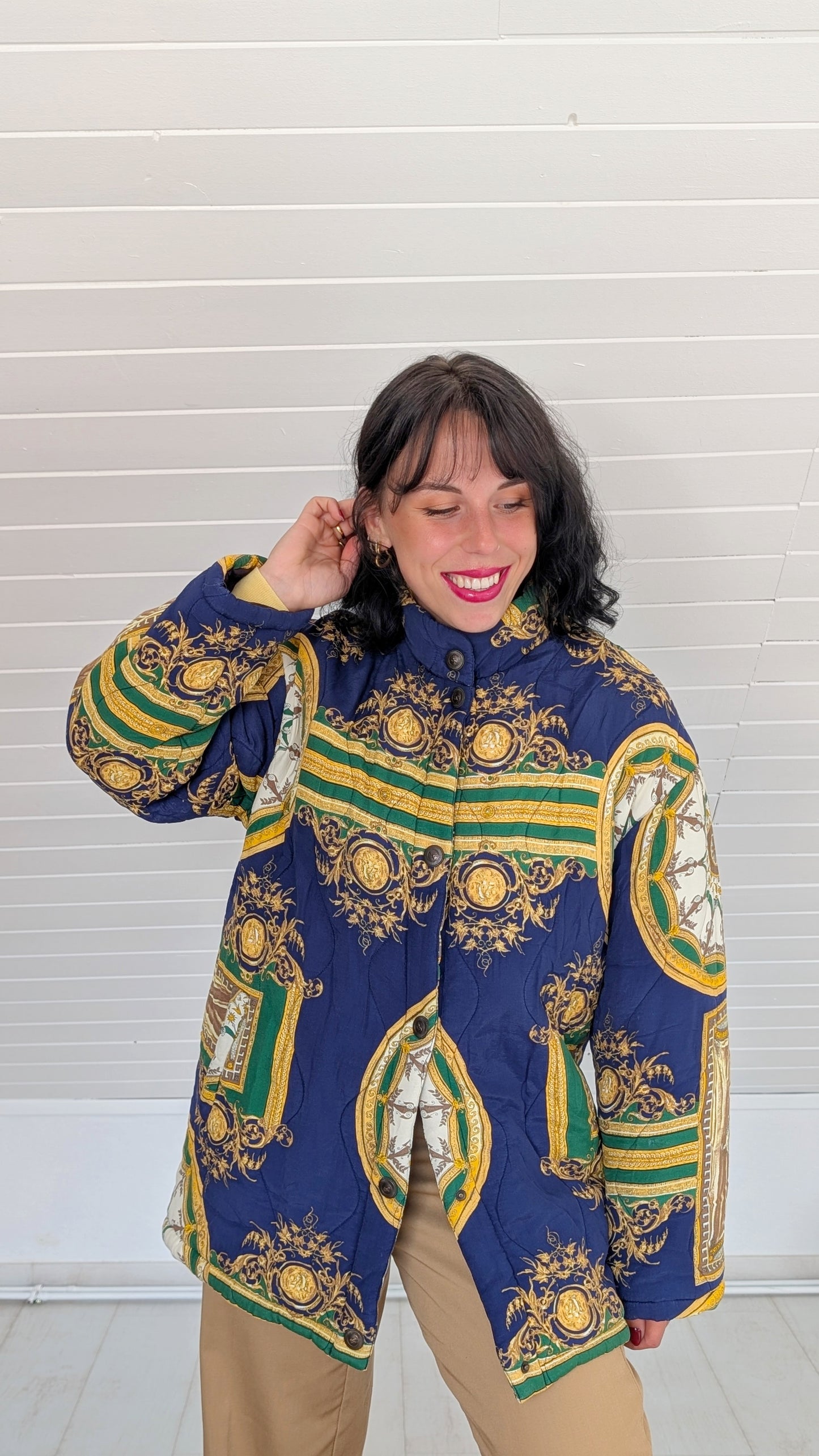 Veste 80s viscose T40-42