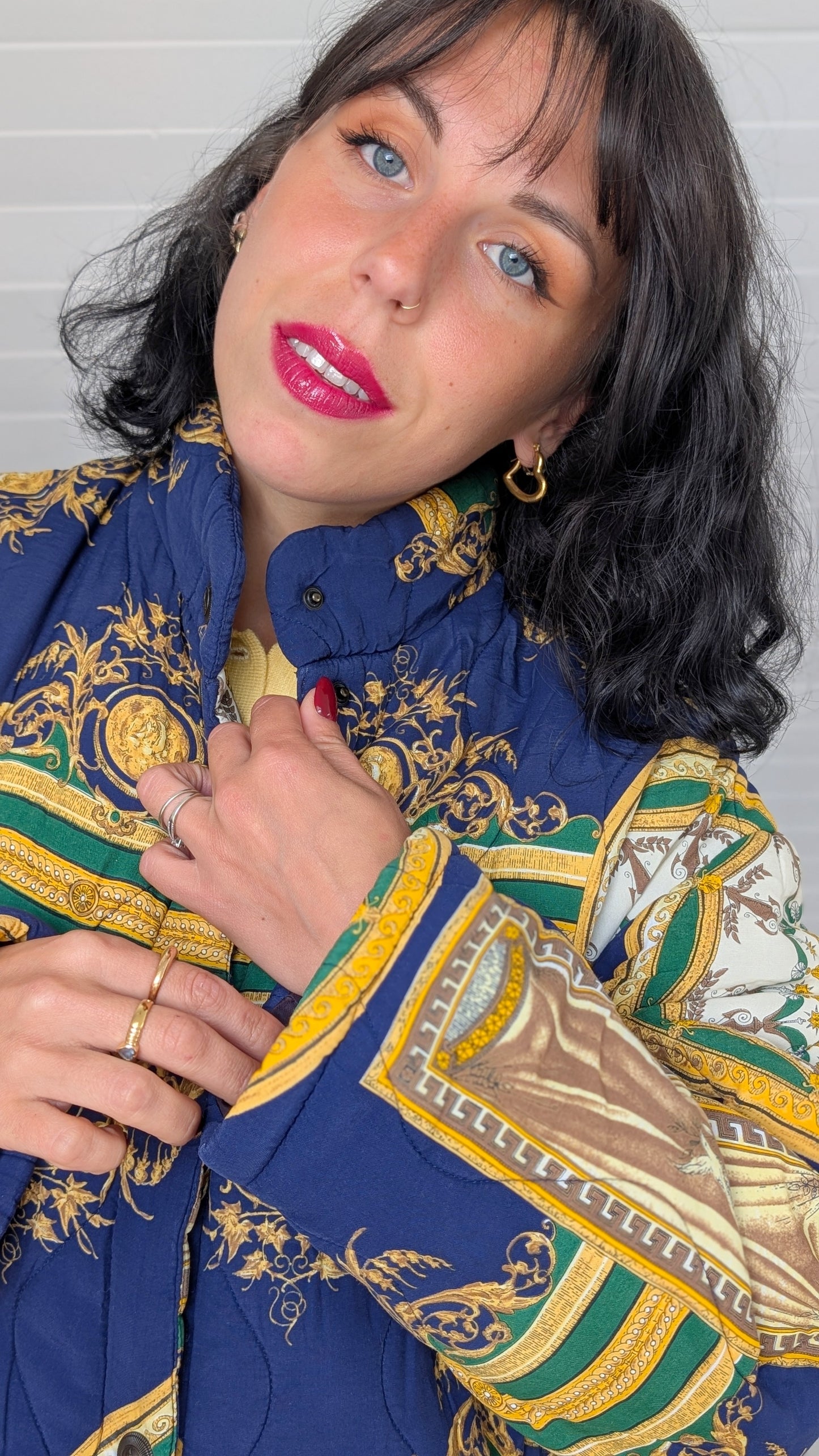 Veste 80s viscose T40-42