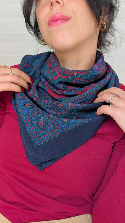 Foulard soie