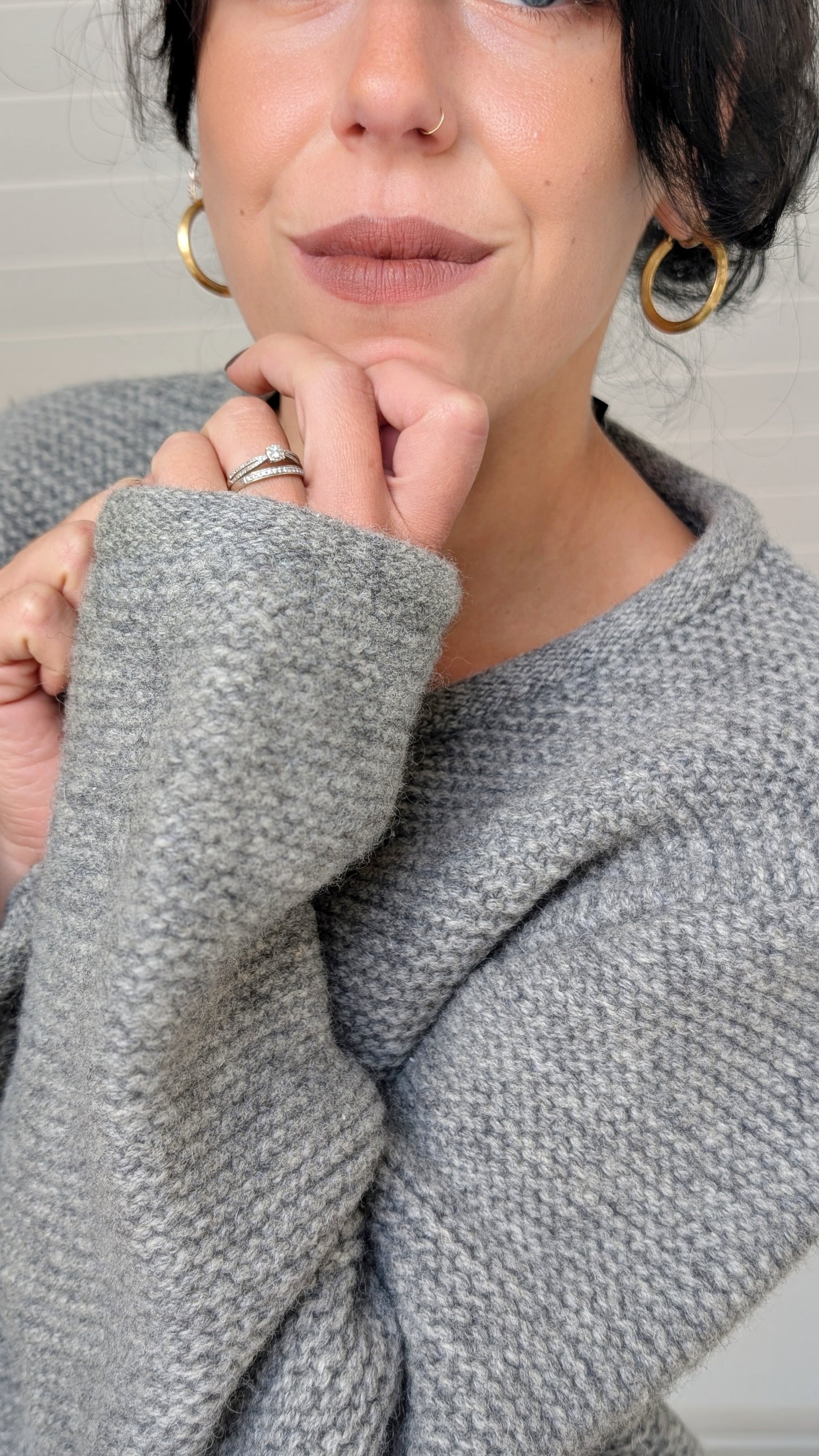 Cardigan/veste pure laine T40