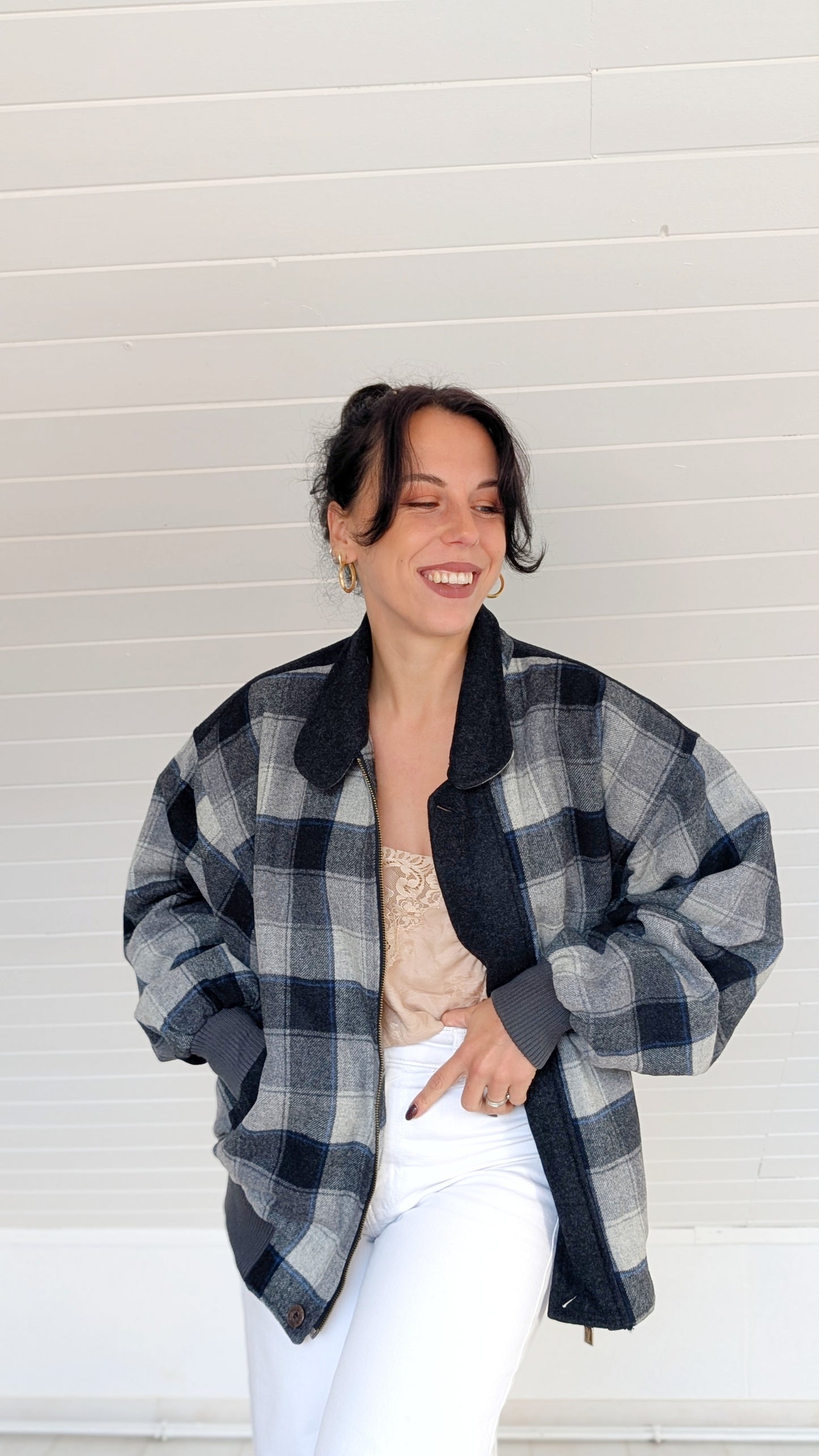 Bombers laine 80s jusqu'à un 42