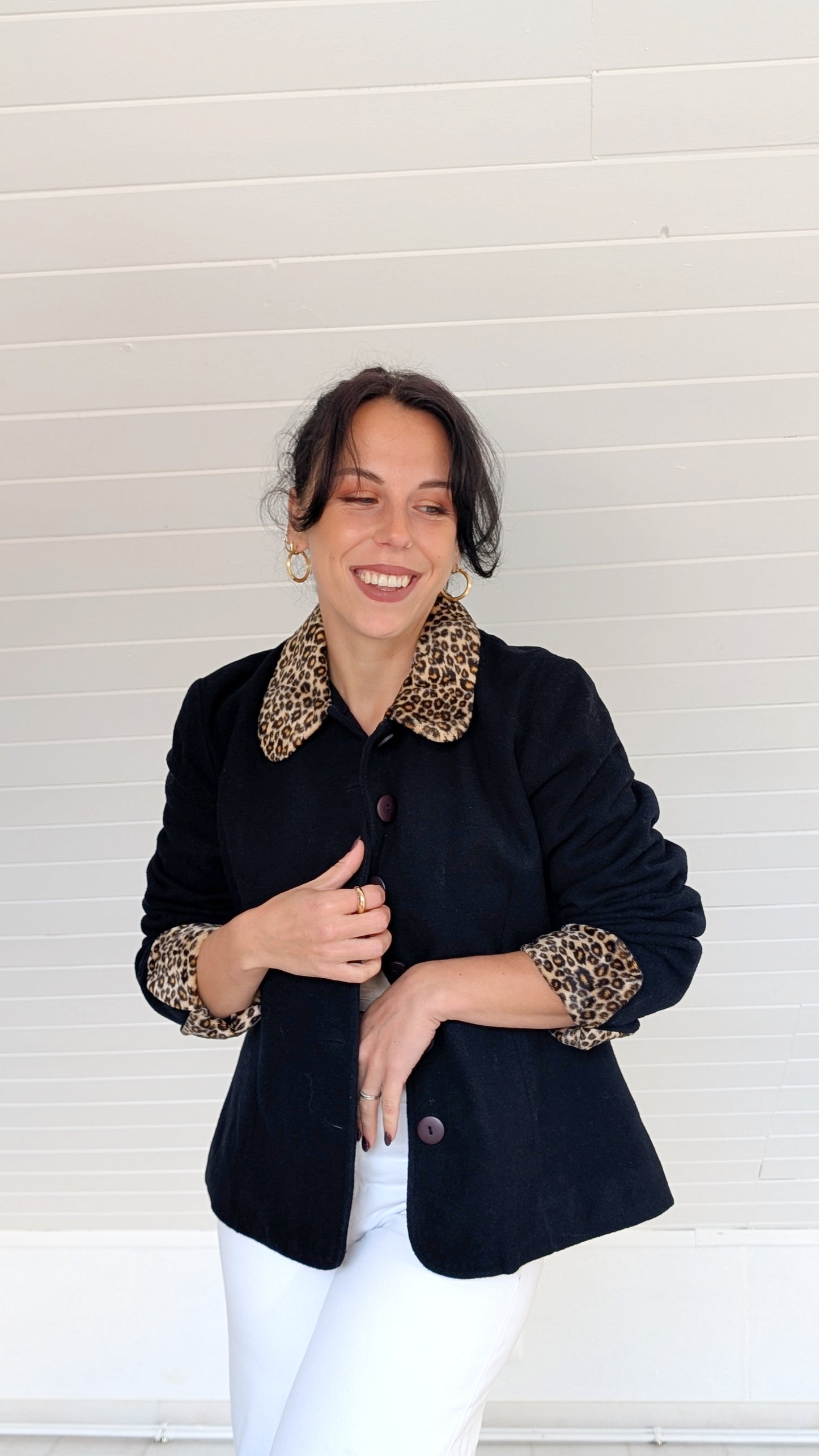 Veste laine et cachemire T40