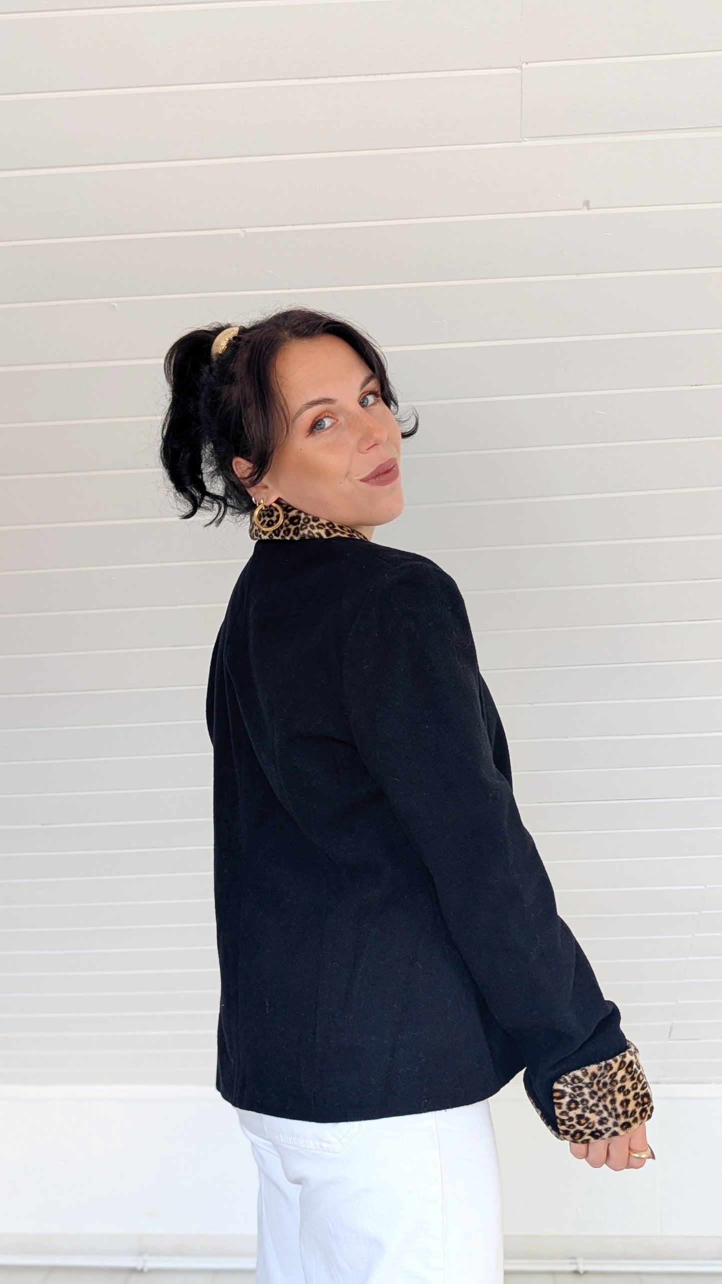 Veste laine et cachemire T40