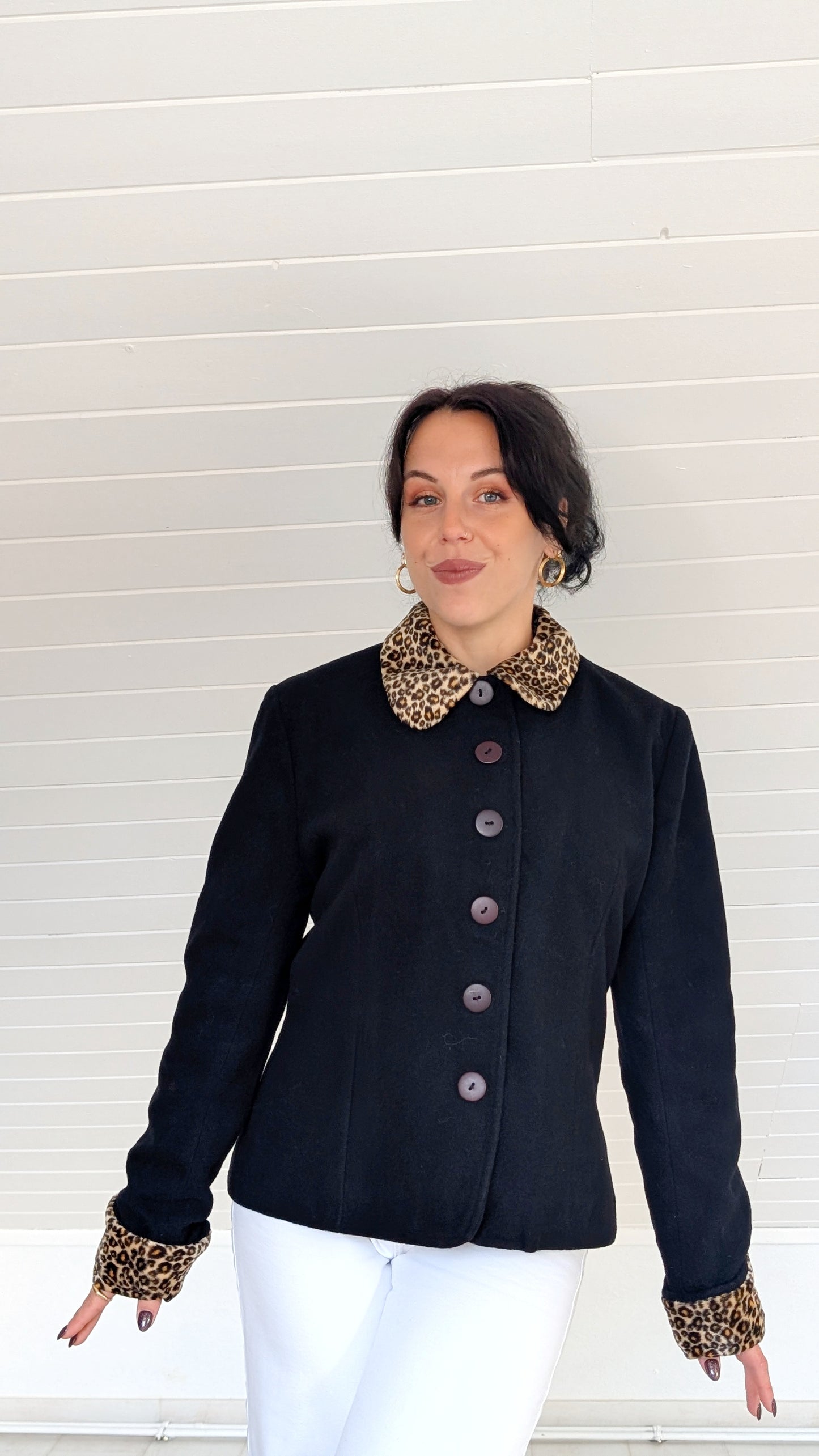 Veste laine et cachemire T40