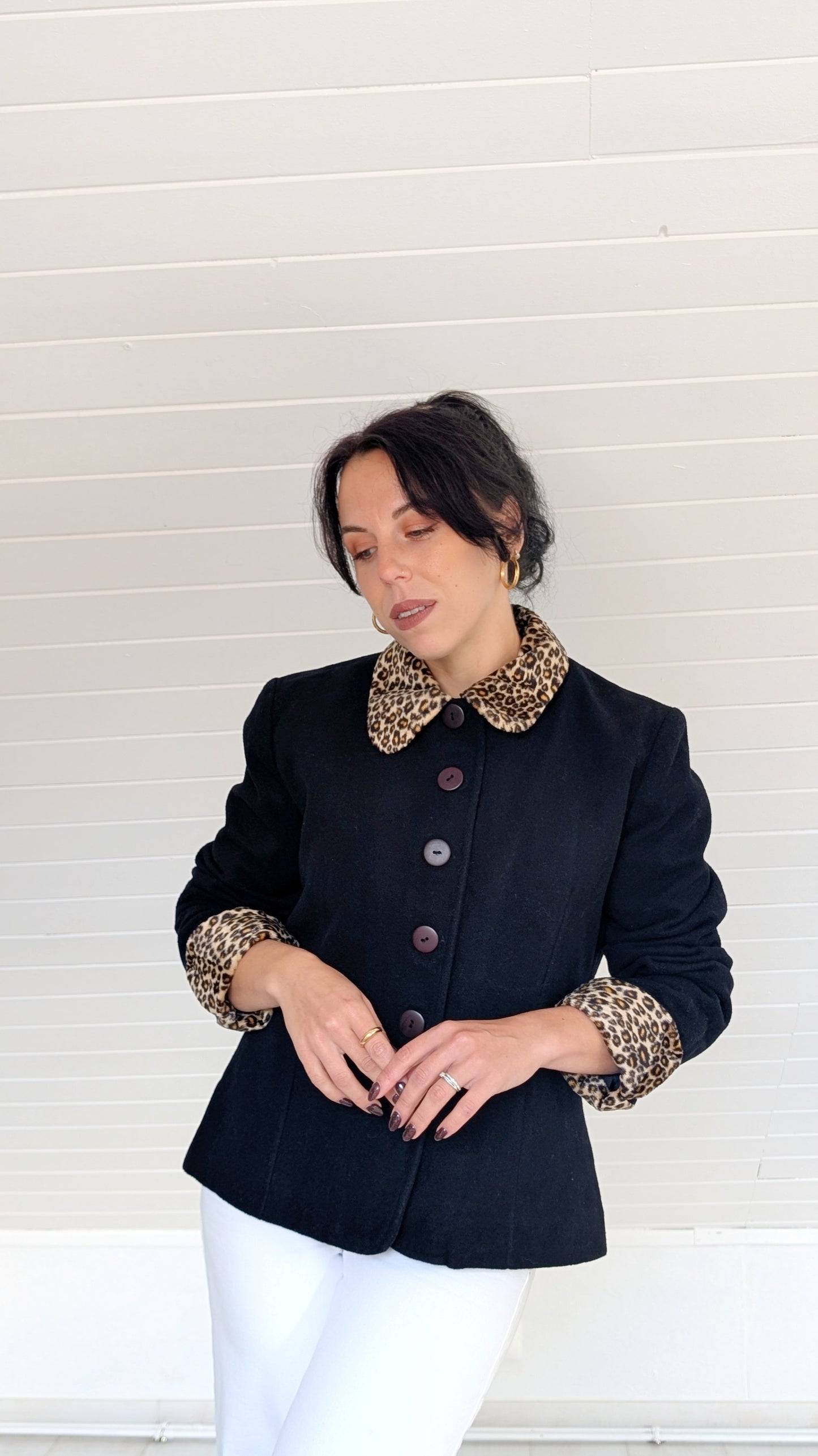 Veste laine et cachemire T40