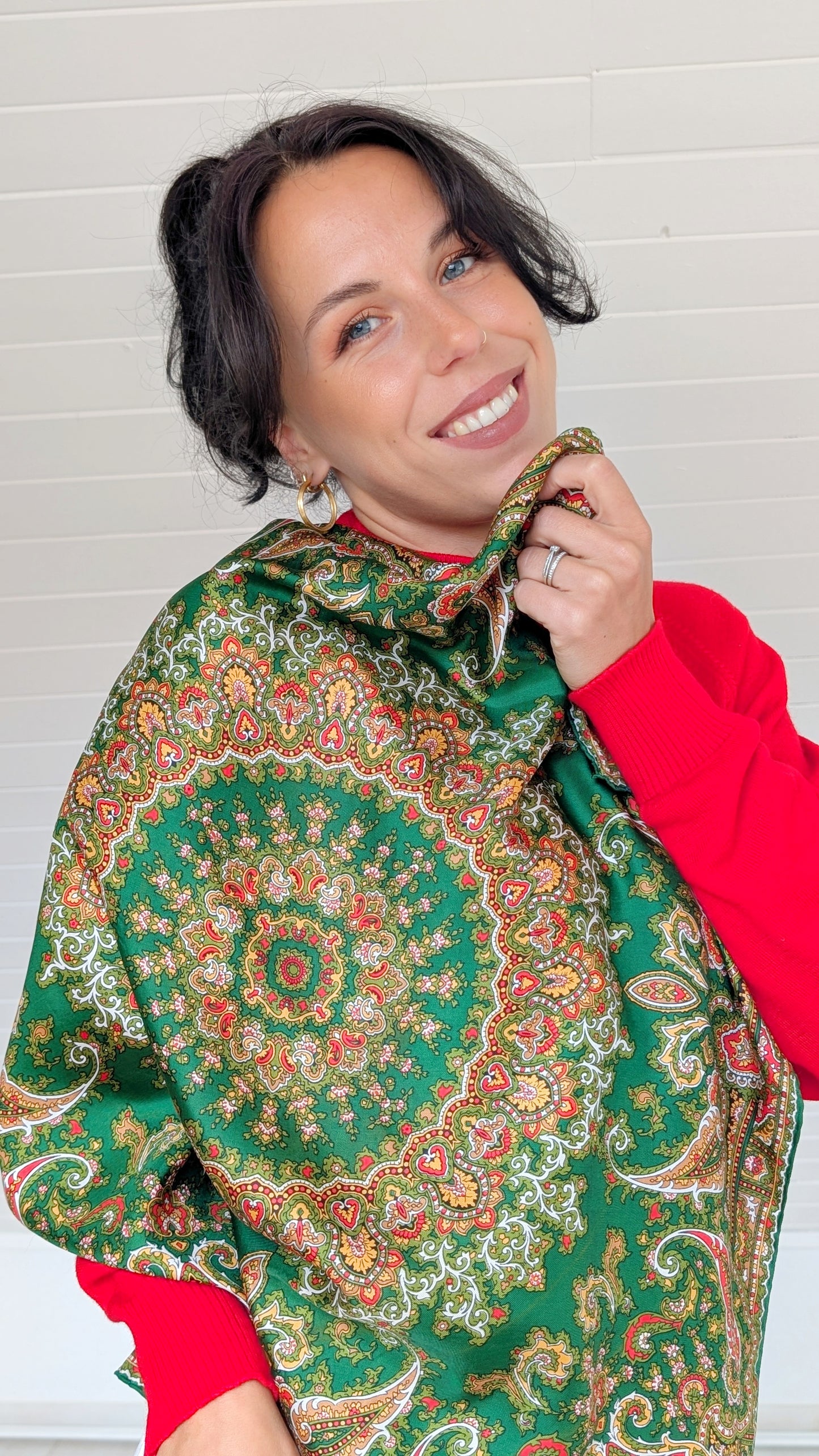 Foulard 100% soie