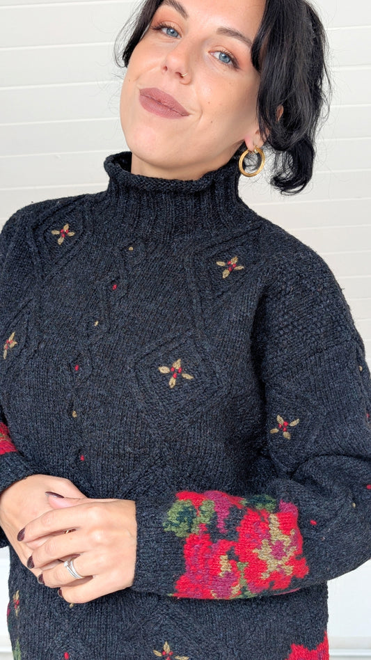 Pull pure laine 80s T40-42