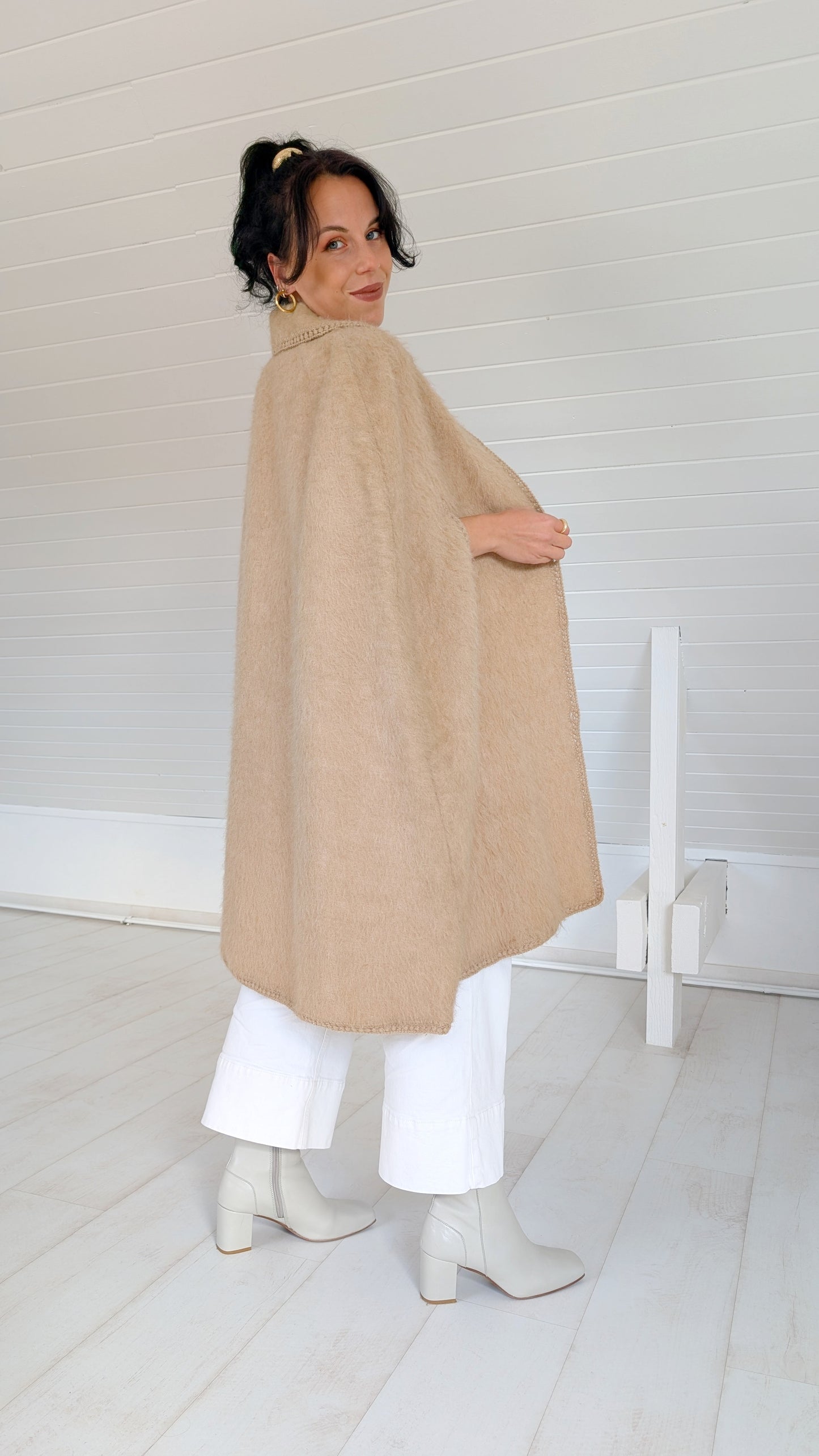 Cape laine alpaca Pérou taille unique