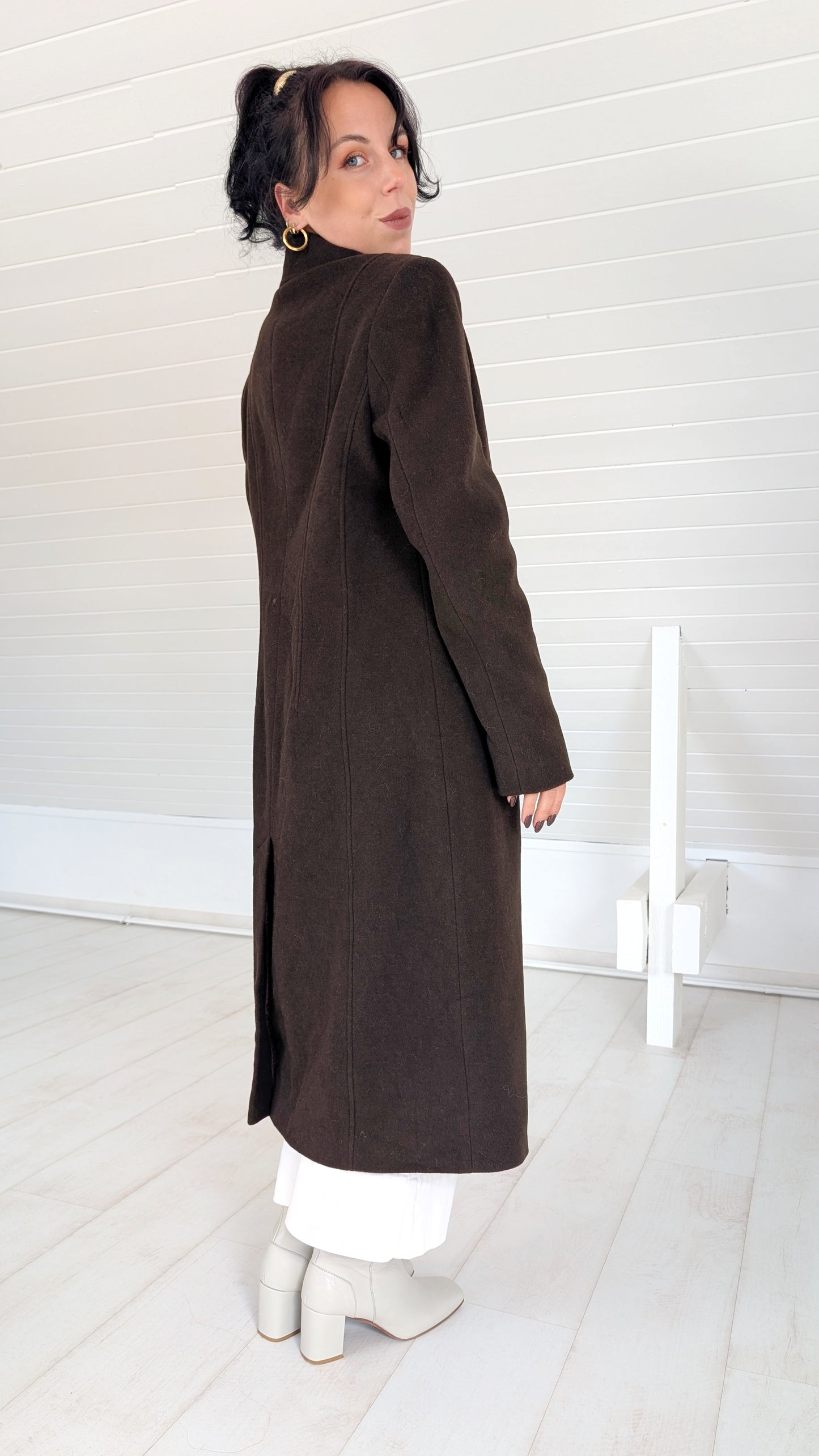 Manteau laine 90s T38-40