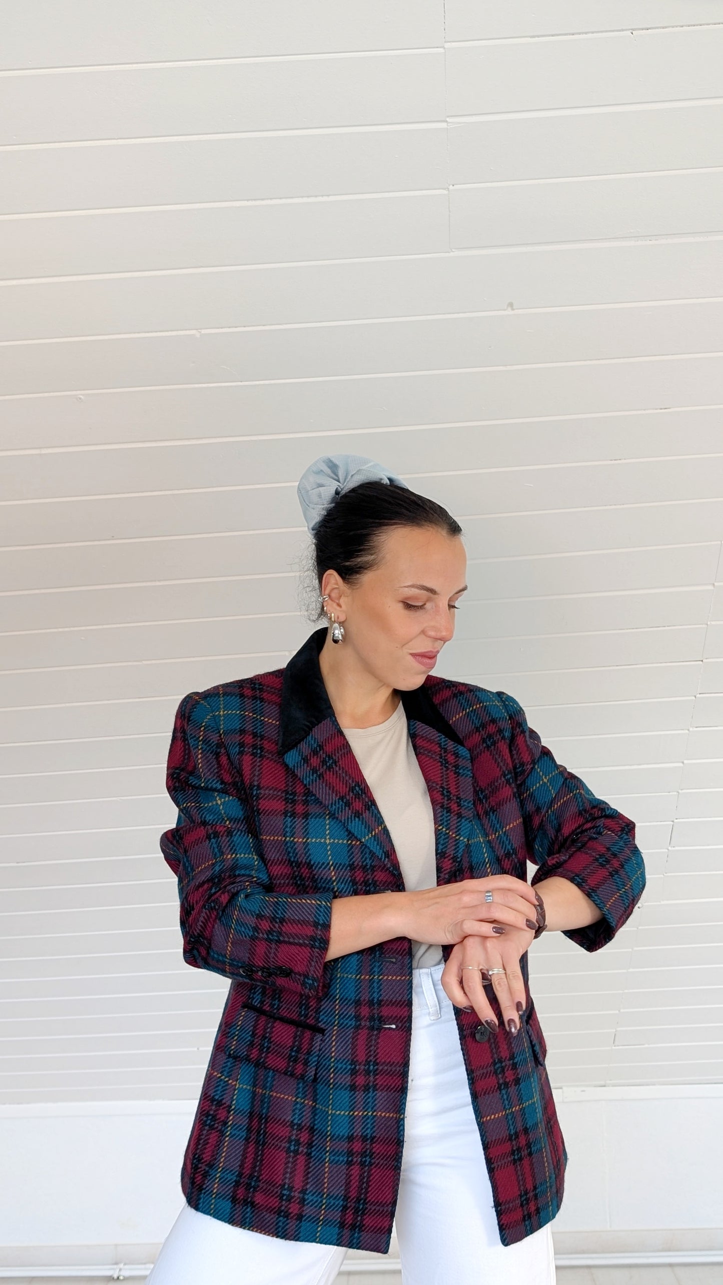 Blazer pure laine 80s T40