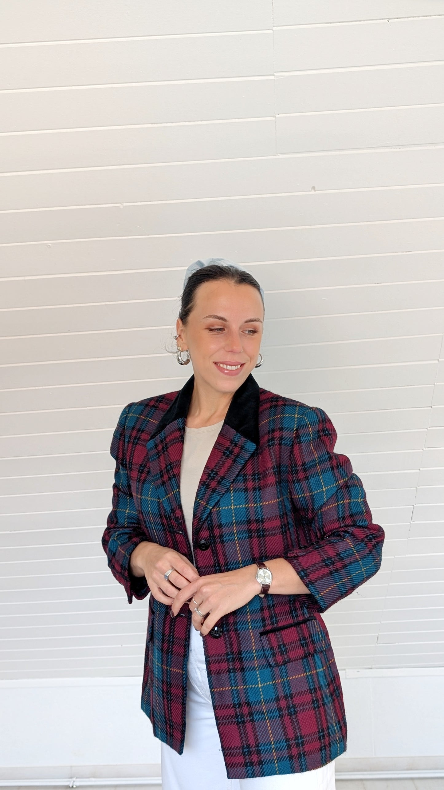 Blazer pure laine 80s T40