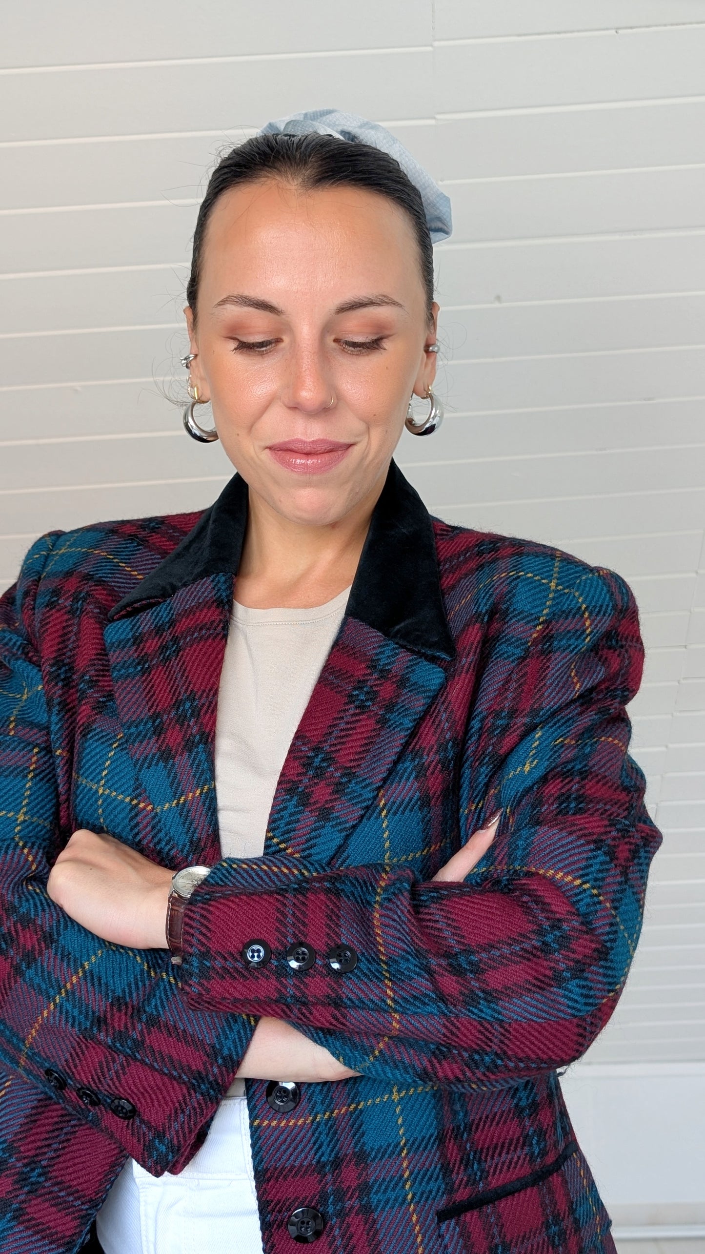 Blazer pure laine 80s T40