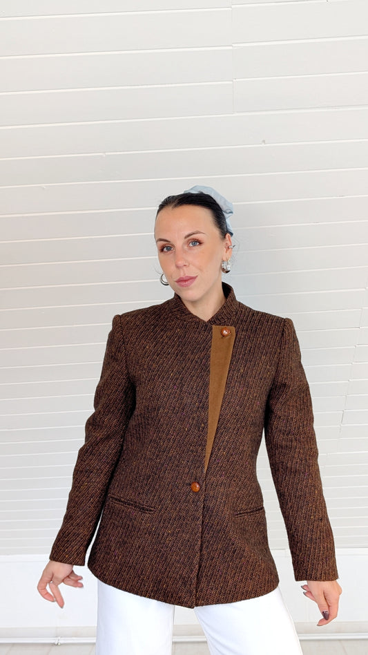 Blazer pure laine 60s T36-38