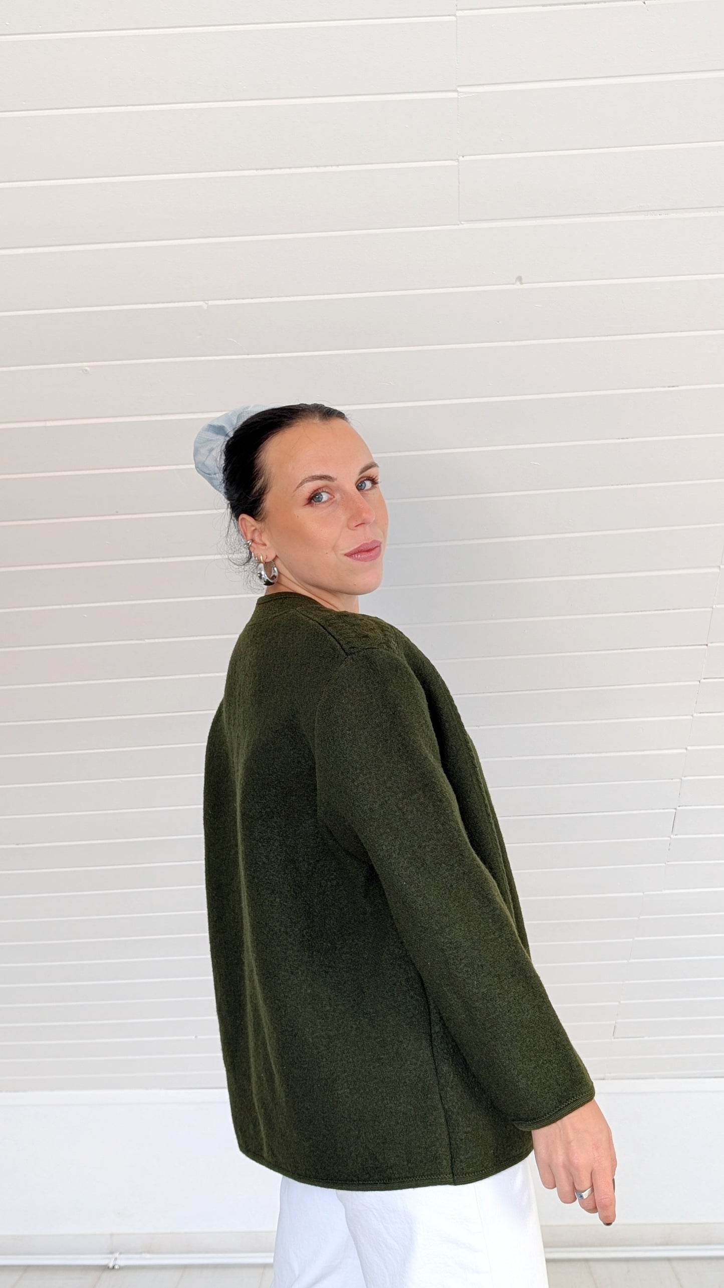 Veste/cardigan autrichien pure laine T40-42