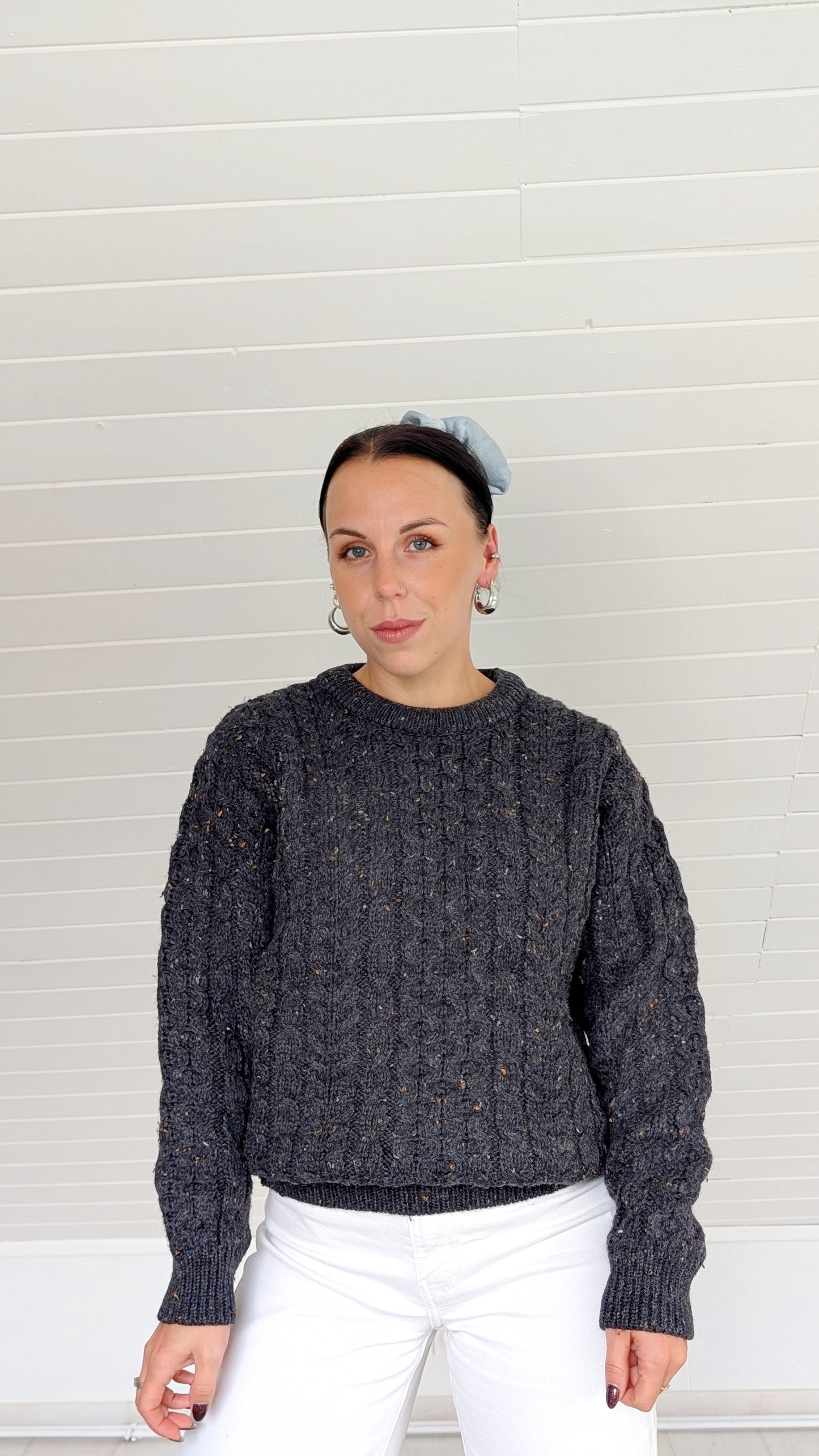 Pull irlandais pure laine T36