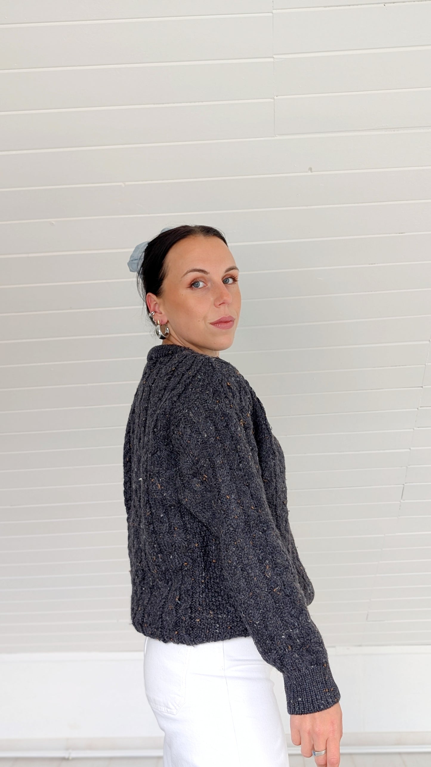Pull irlandais pure laine T36