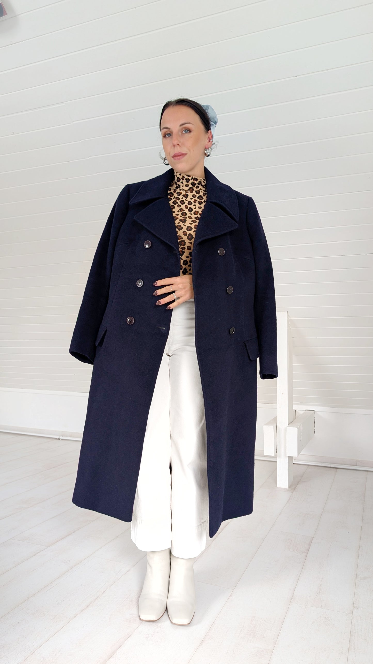 Manteau laine chameau T40
