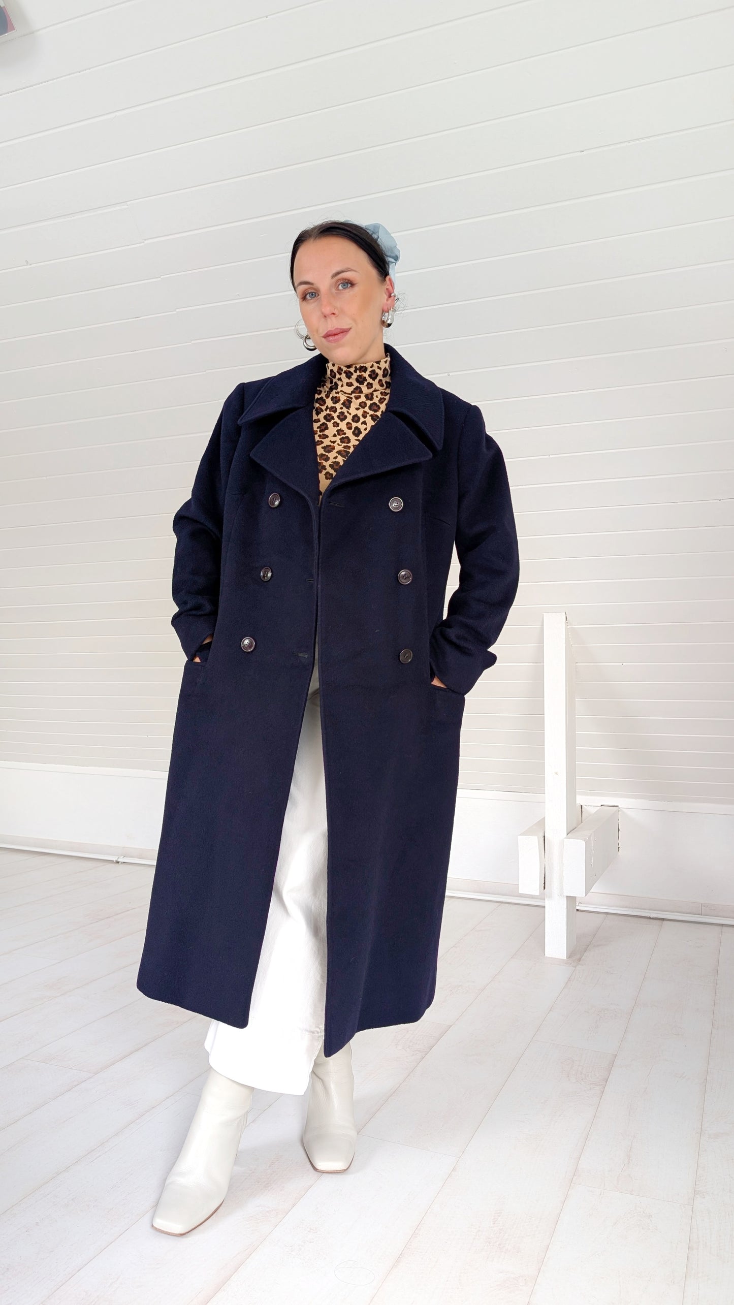 Manteau laine chameau T40
