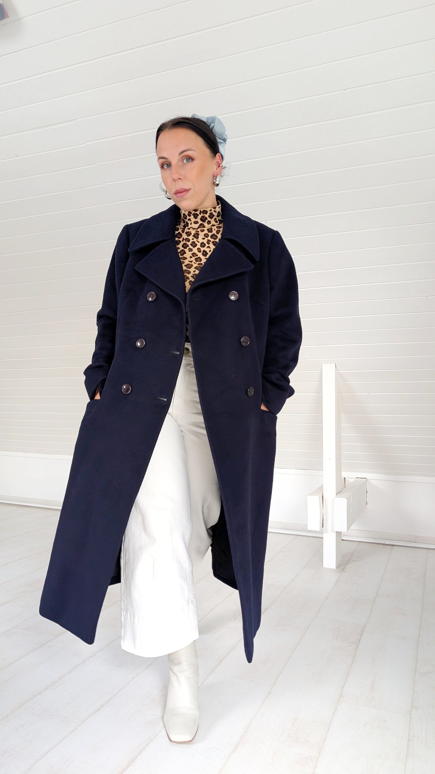 Manteau laine chameau T40