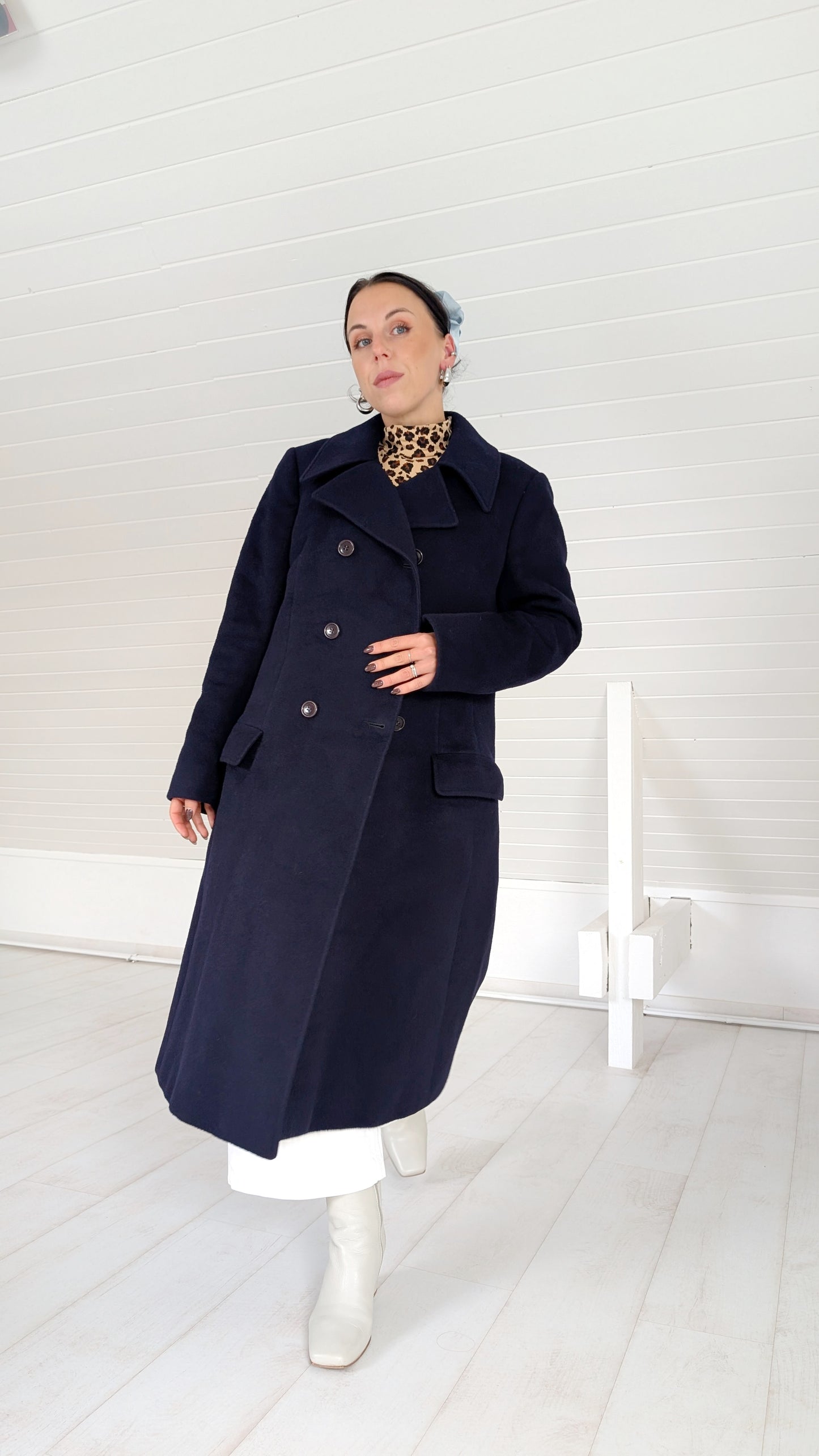 Manteau laine chameau T40