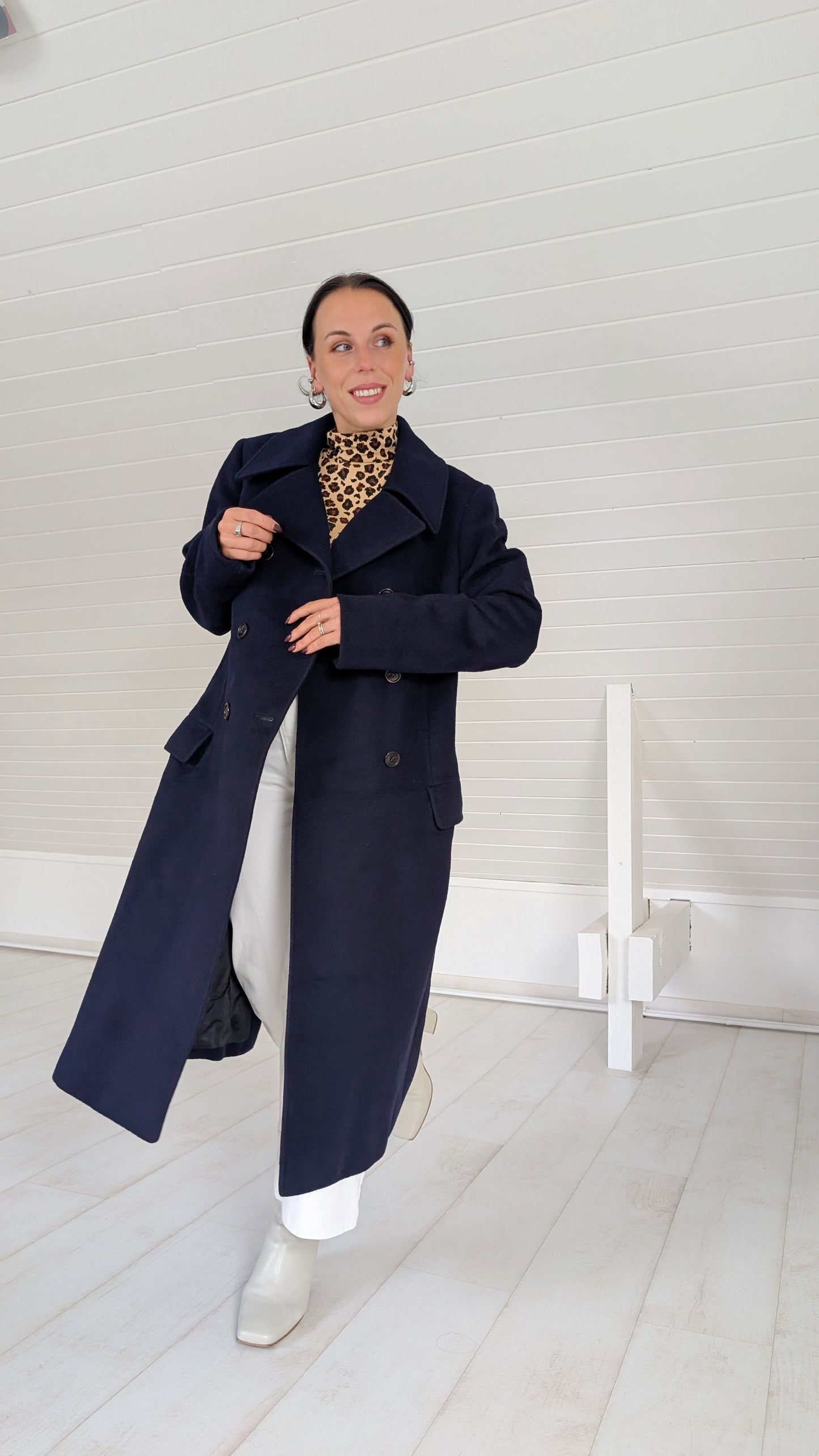 Manteau laine chameau T40