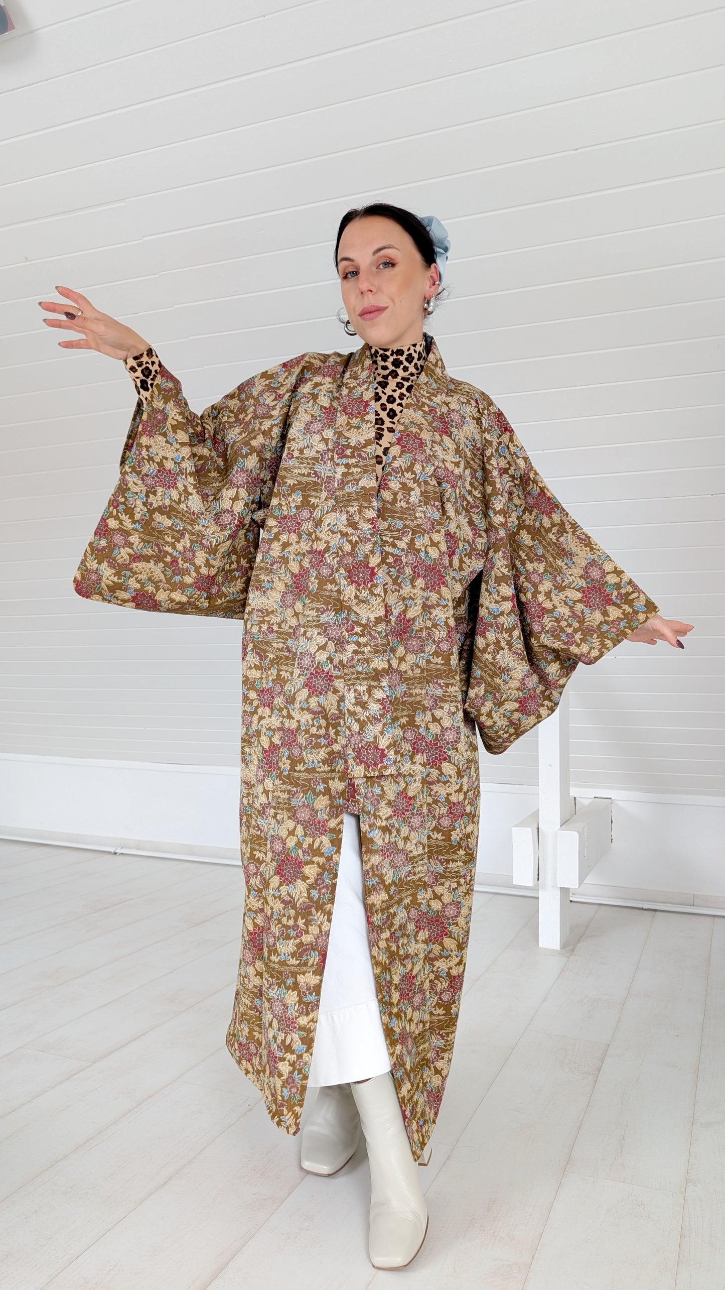 Kimono laine taille unique