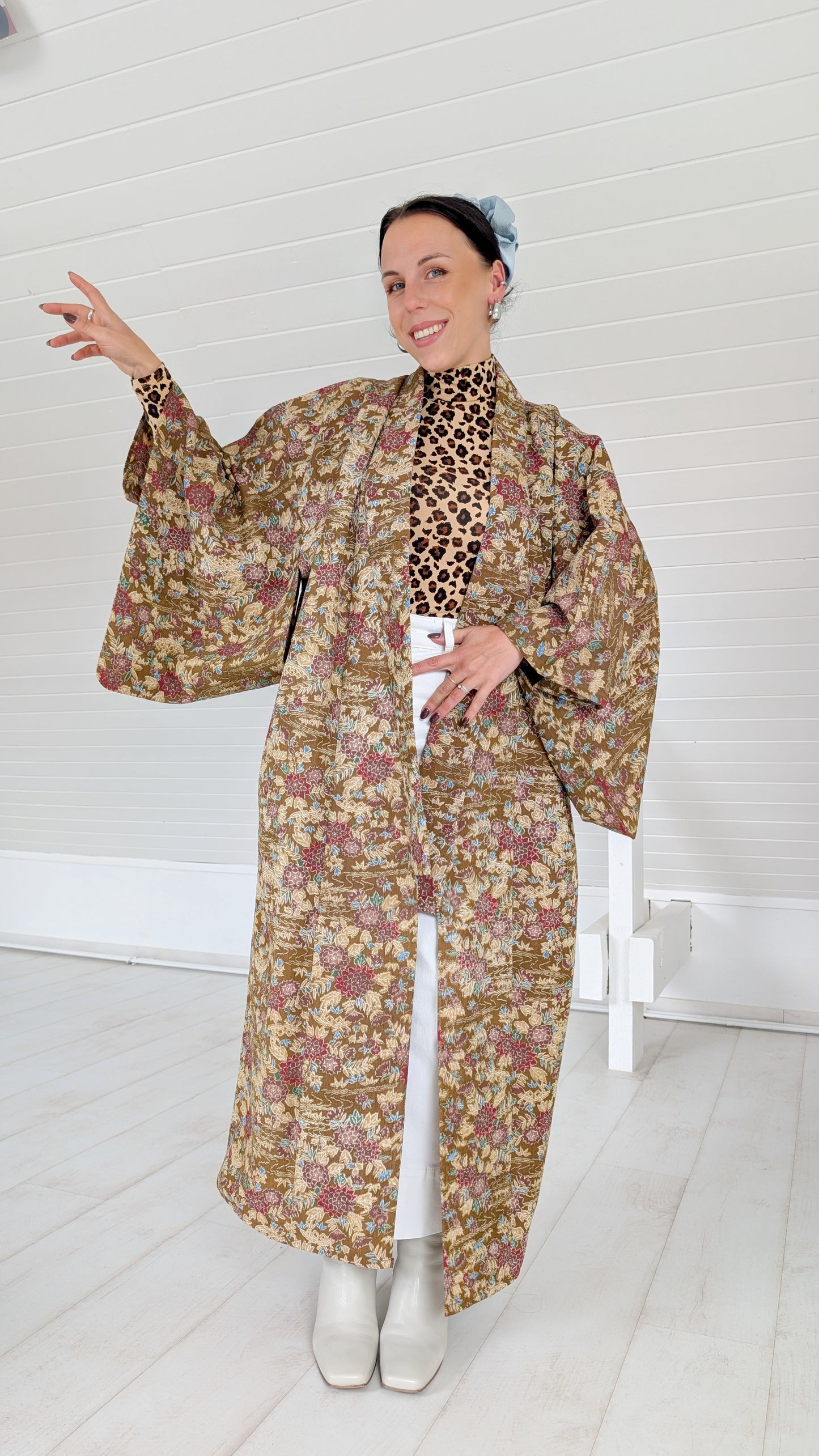 Kimono laine taille unique