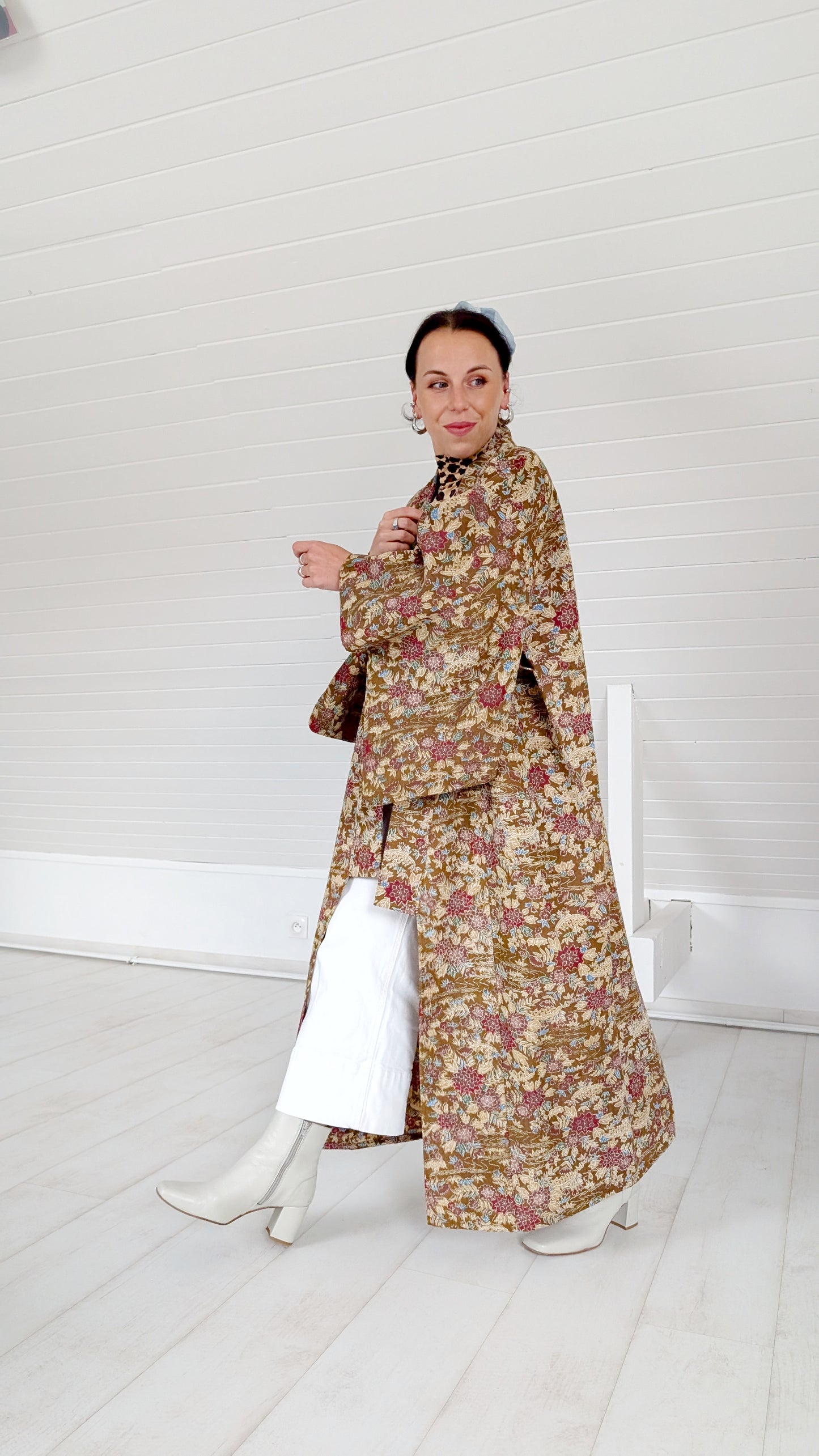 Kimono laine taille unique