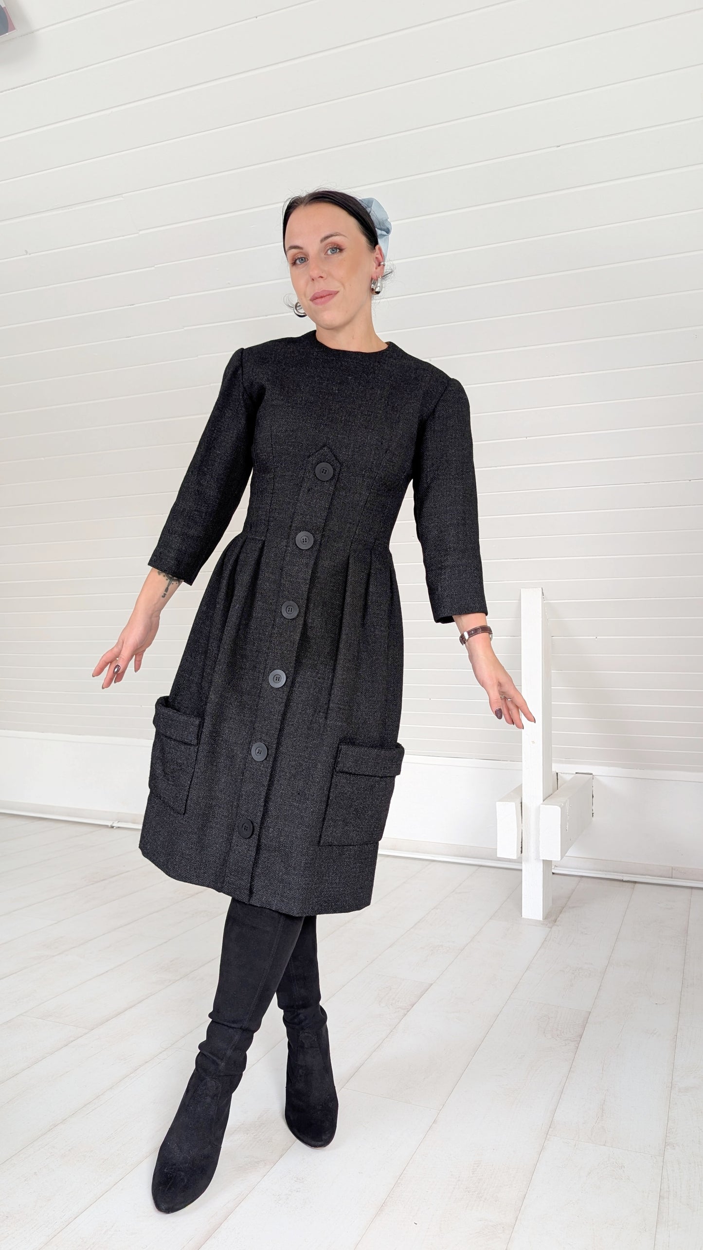 Robe laine 50s T34-36
