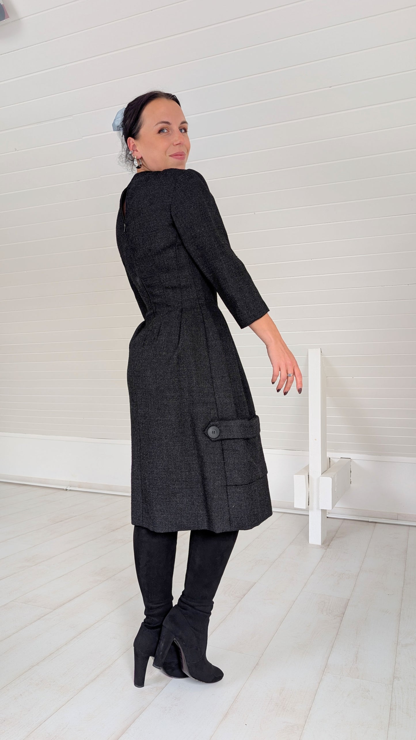 Robe laine 50s T34-36