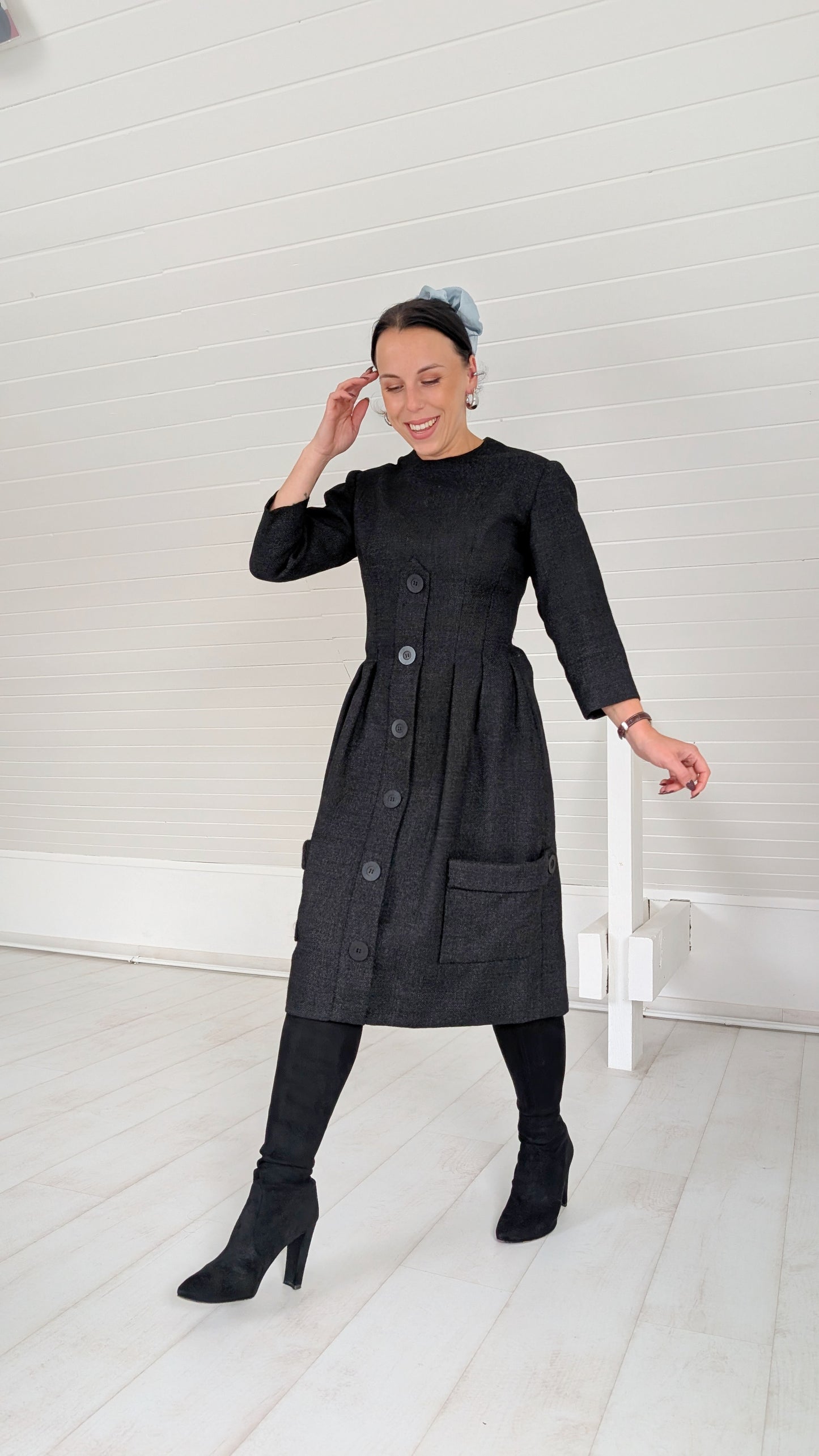 Robe laine 50s T34-36