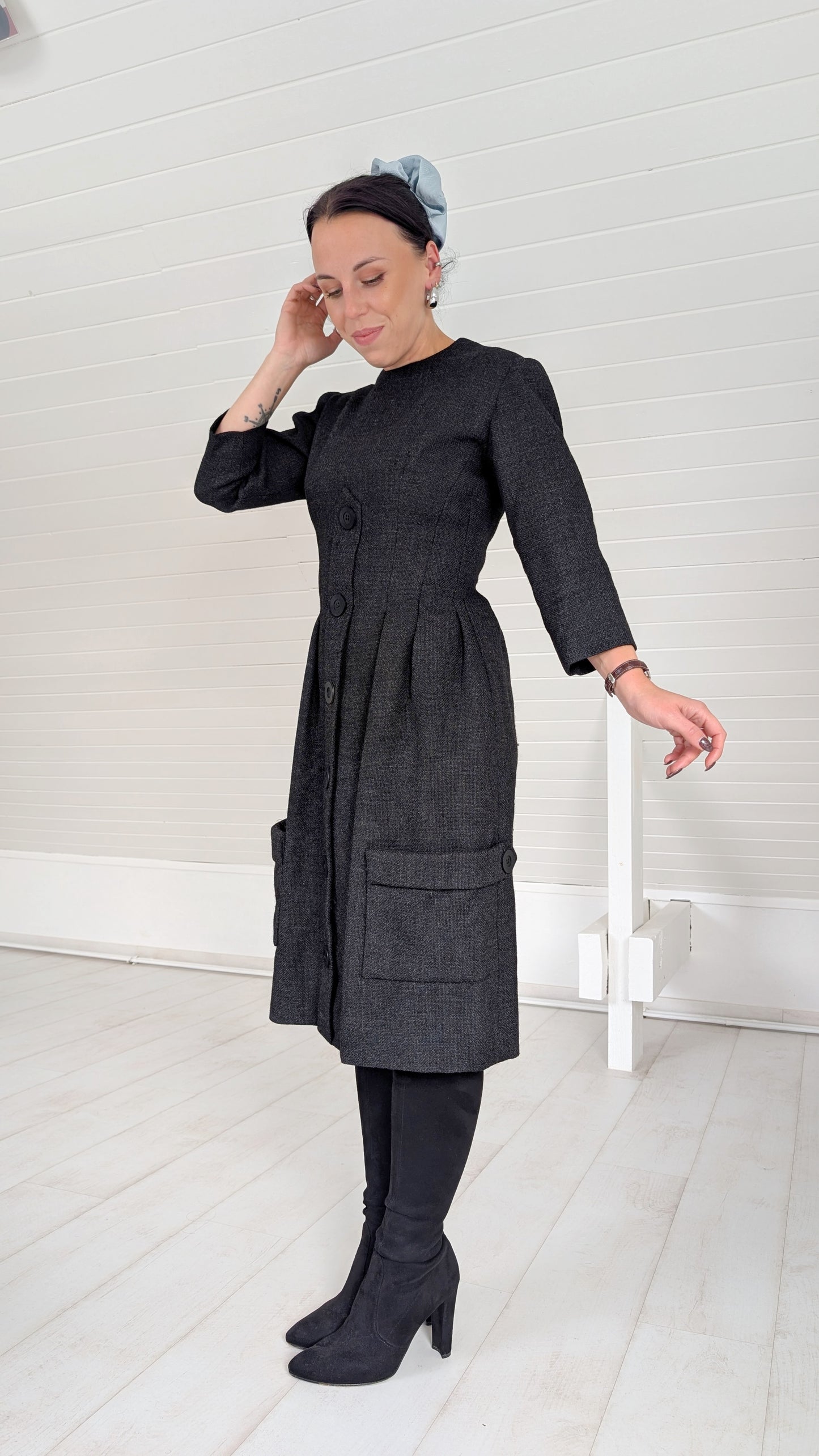 Robe laine 50s T34-36