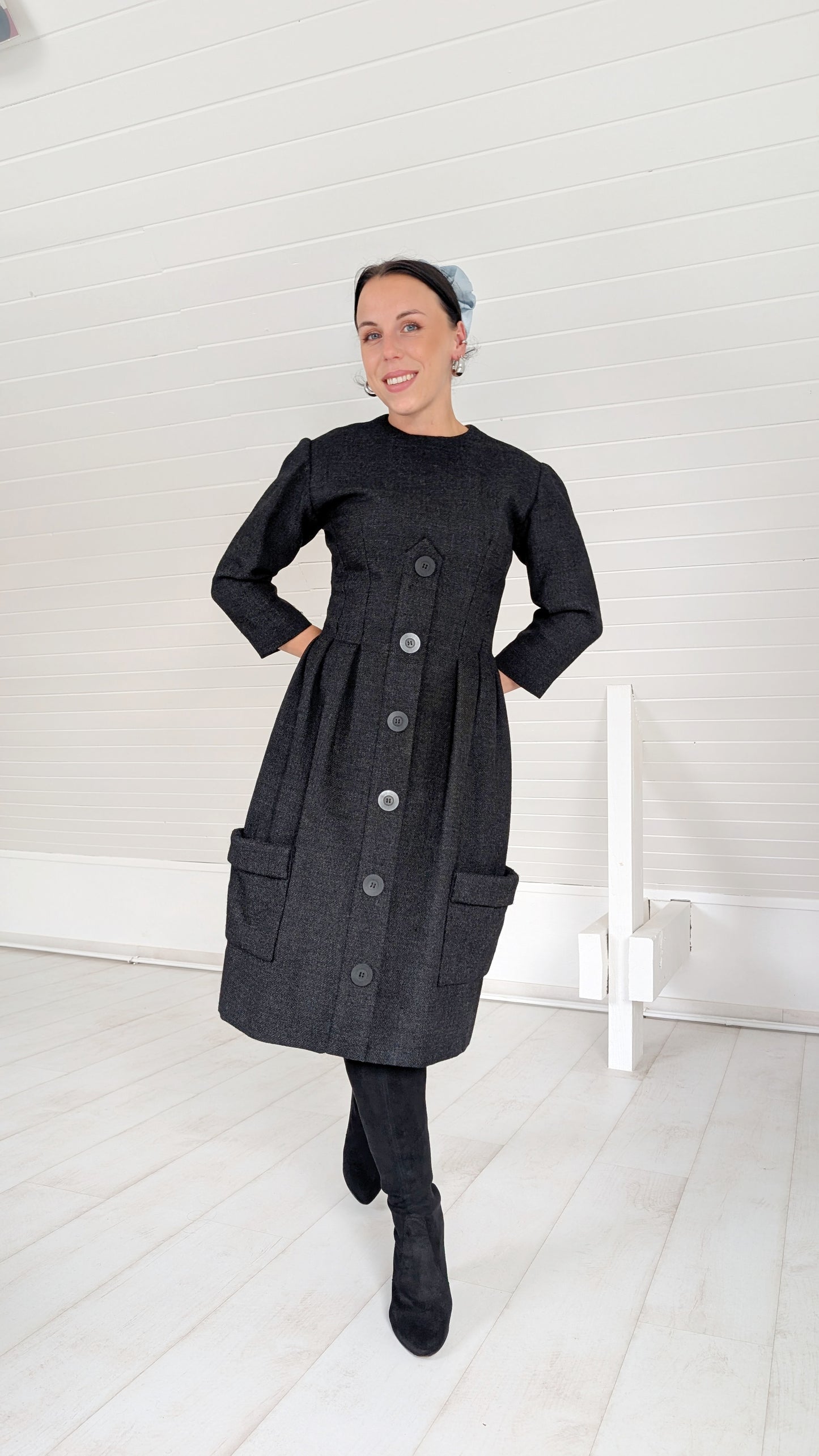 Robe laine 50s T34-36