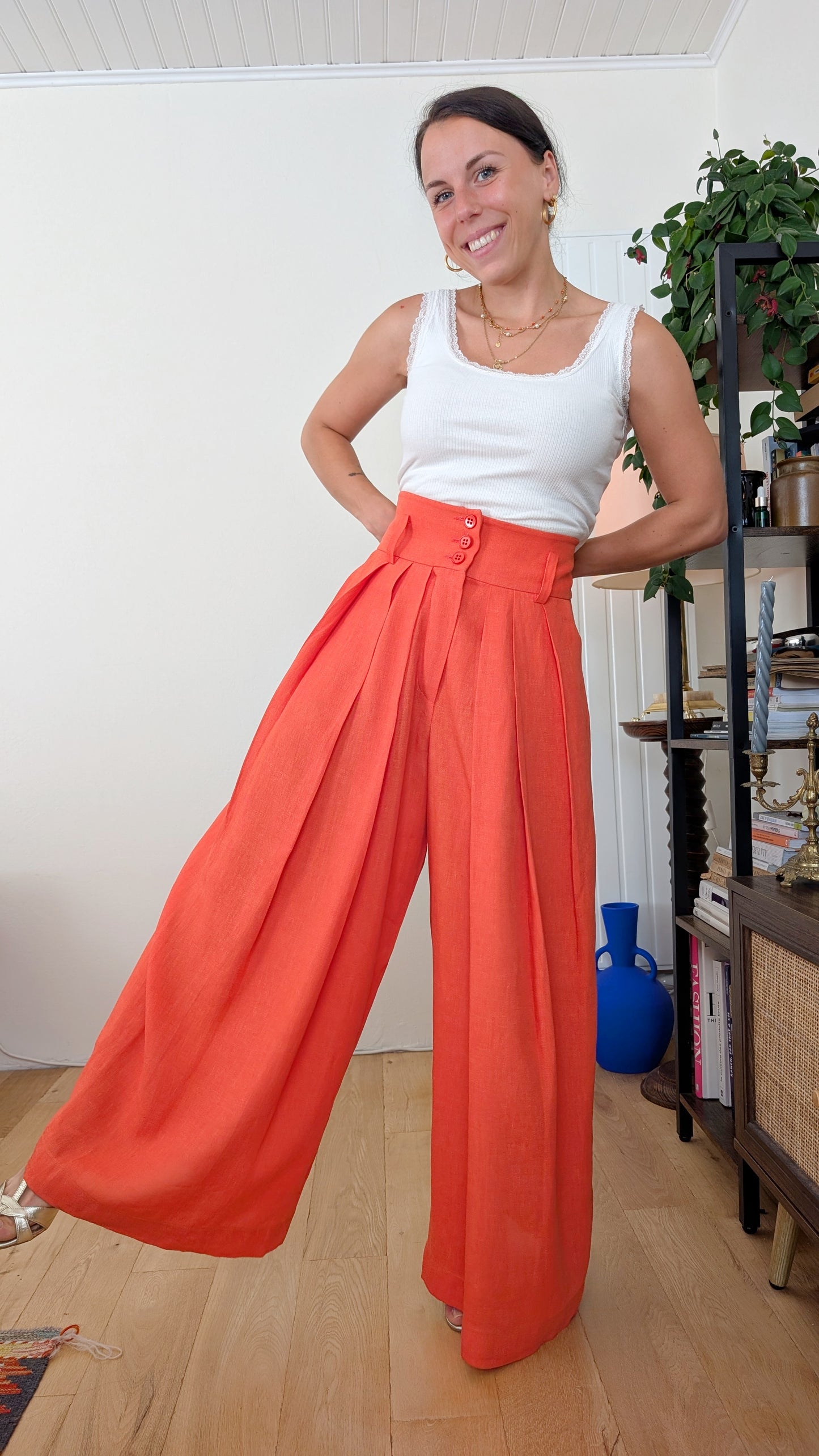 Pantalon palazzo Sonia Rykiel T38