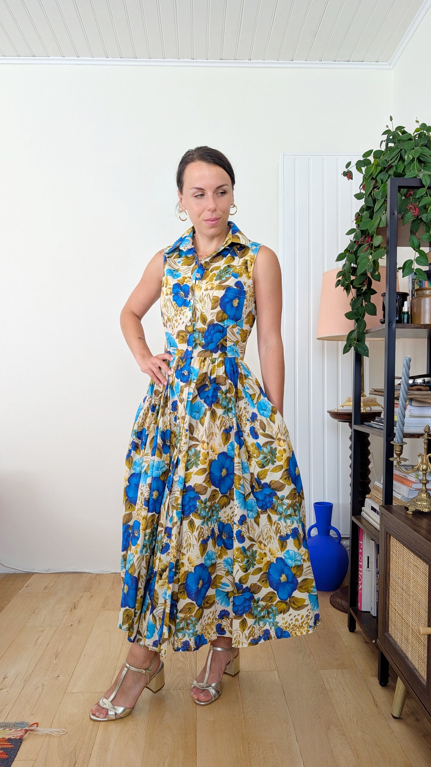 Robe coton 80s T36